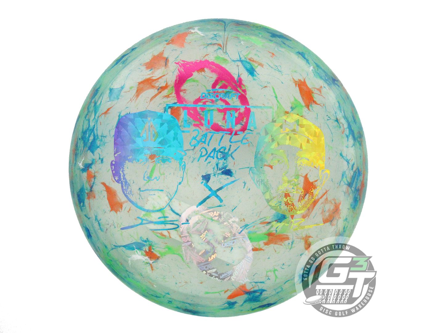 Discraft Misprint Battle Pack Jawbreaker Elite Z Luna Putter Golf Disc (Individually Listed)