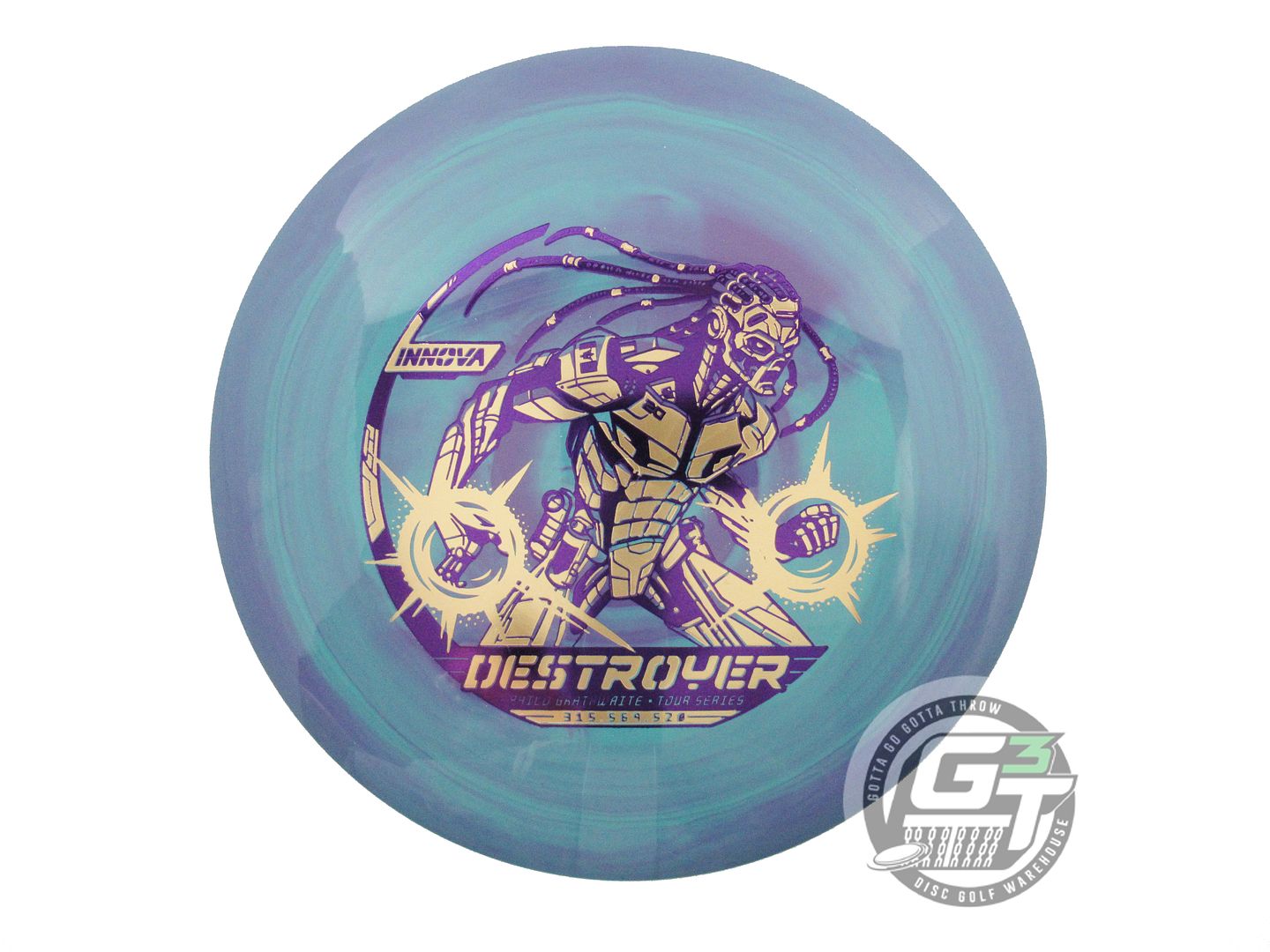 Innova Limited Edition 2026 Tour Series Philo Brathwaite Swirl Star Destroyer Distance Driver Golf Disc (Individually Listed)