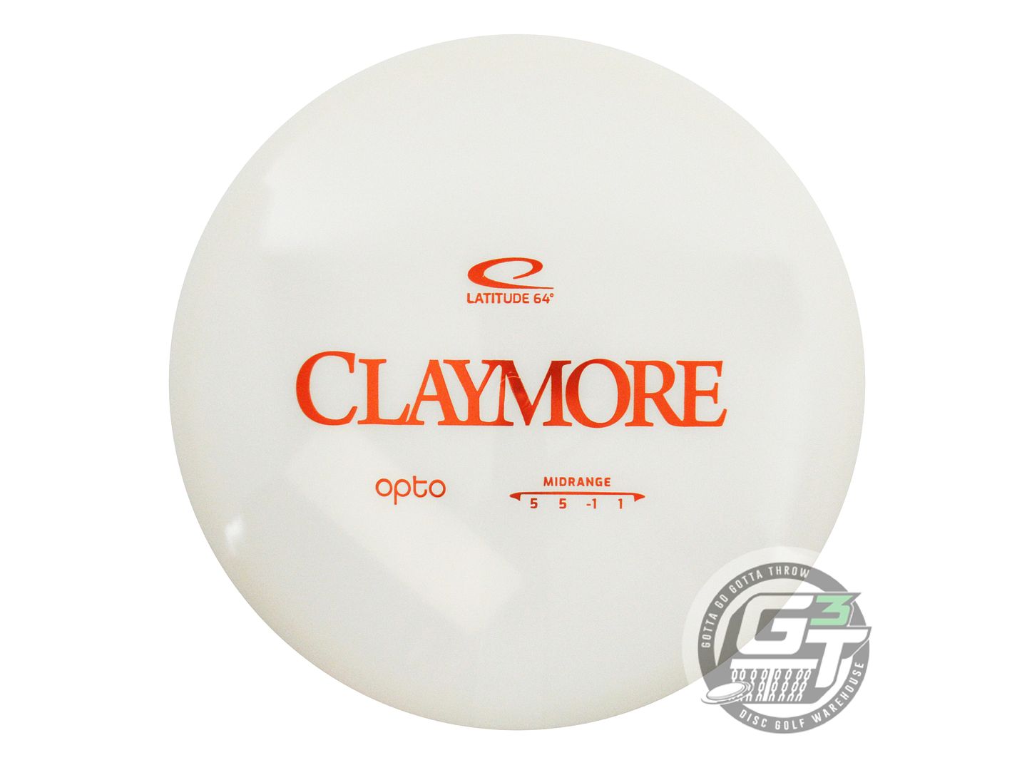 Latitude 64 Opto Line Claymore Midrange Golf Disc (Individually Listed)