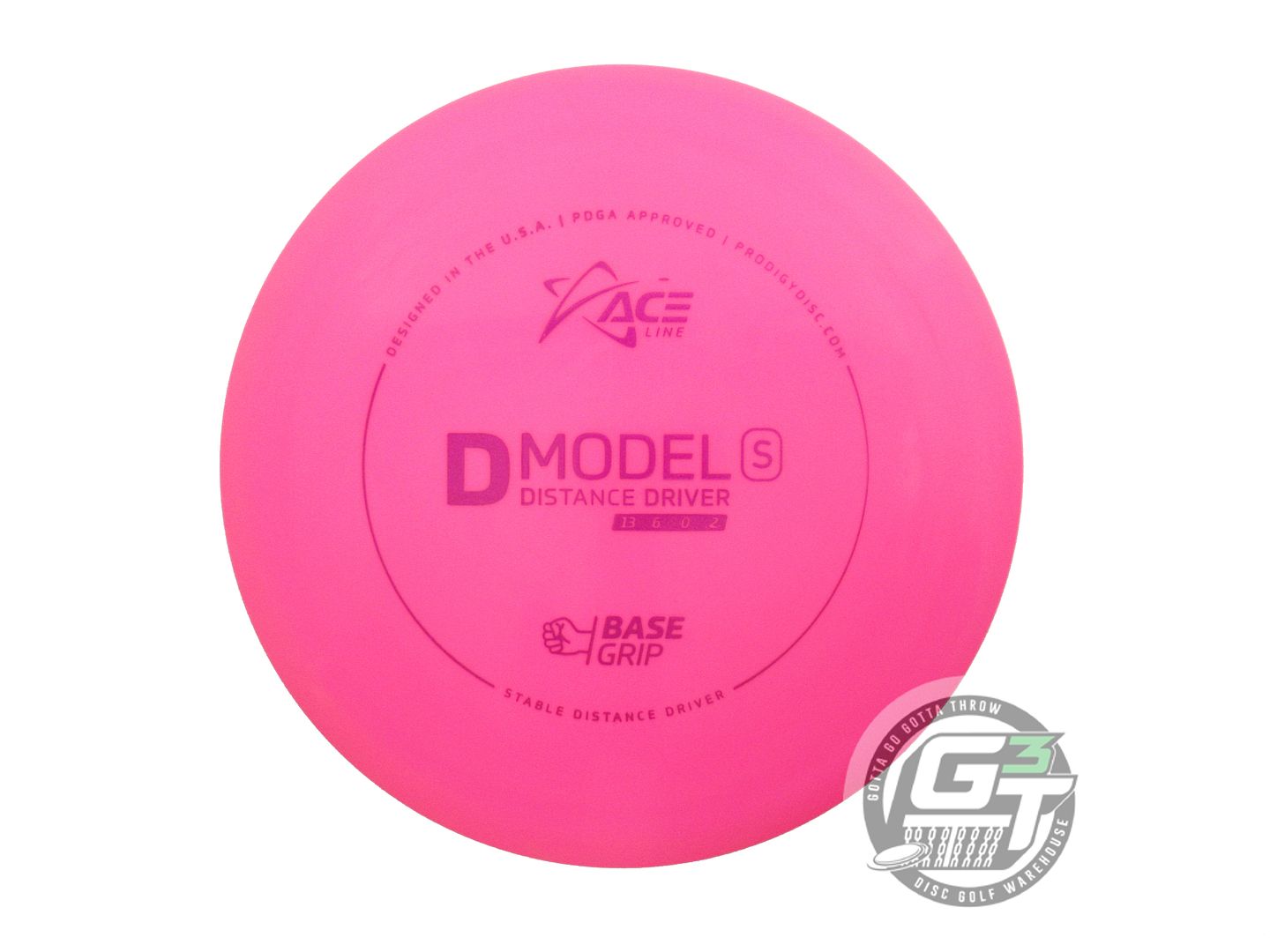 Prodigy Ace Line Base Grip D Model S Distance Driver Golf Disc (Individually Listed)