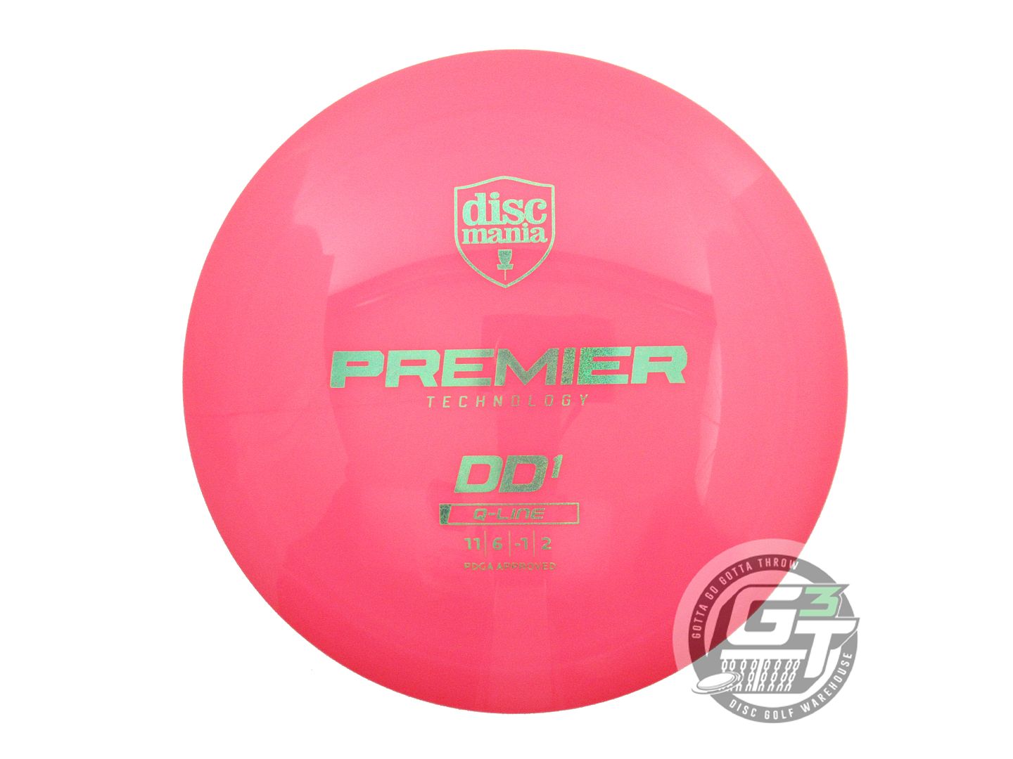 Discmania Premier Q-Line DD1 Distance Driver Golf Disc (Individually Listed)