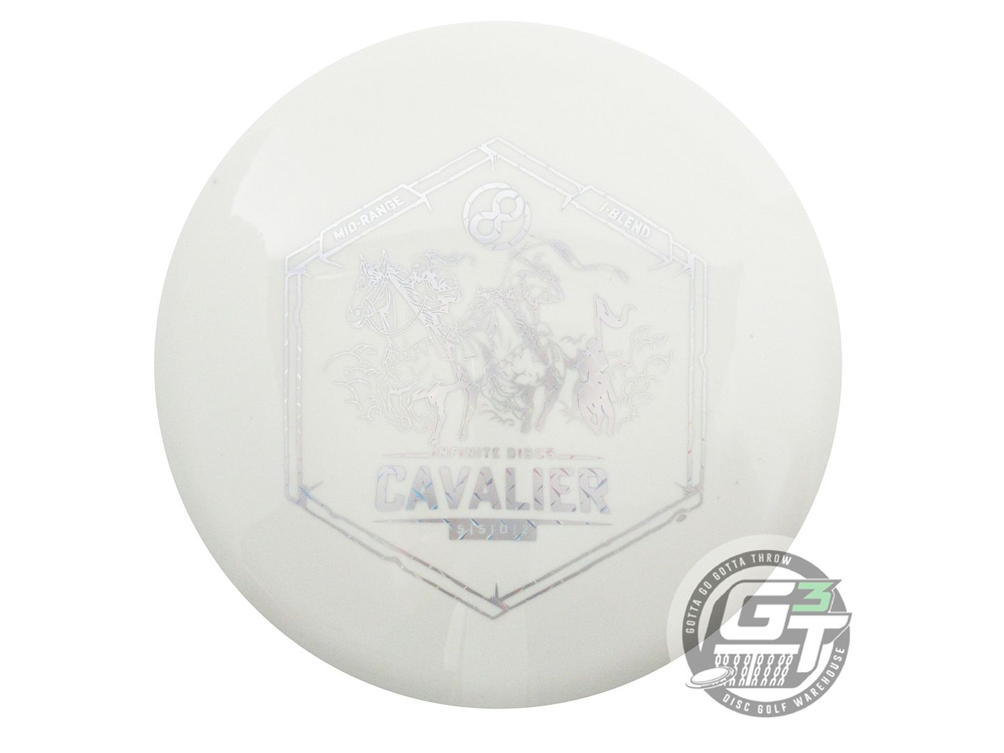 Infinite Discs I-Blend Cavalier Midrange Golf Disc (Individually Listed)