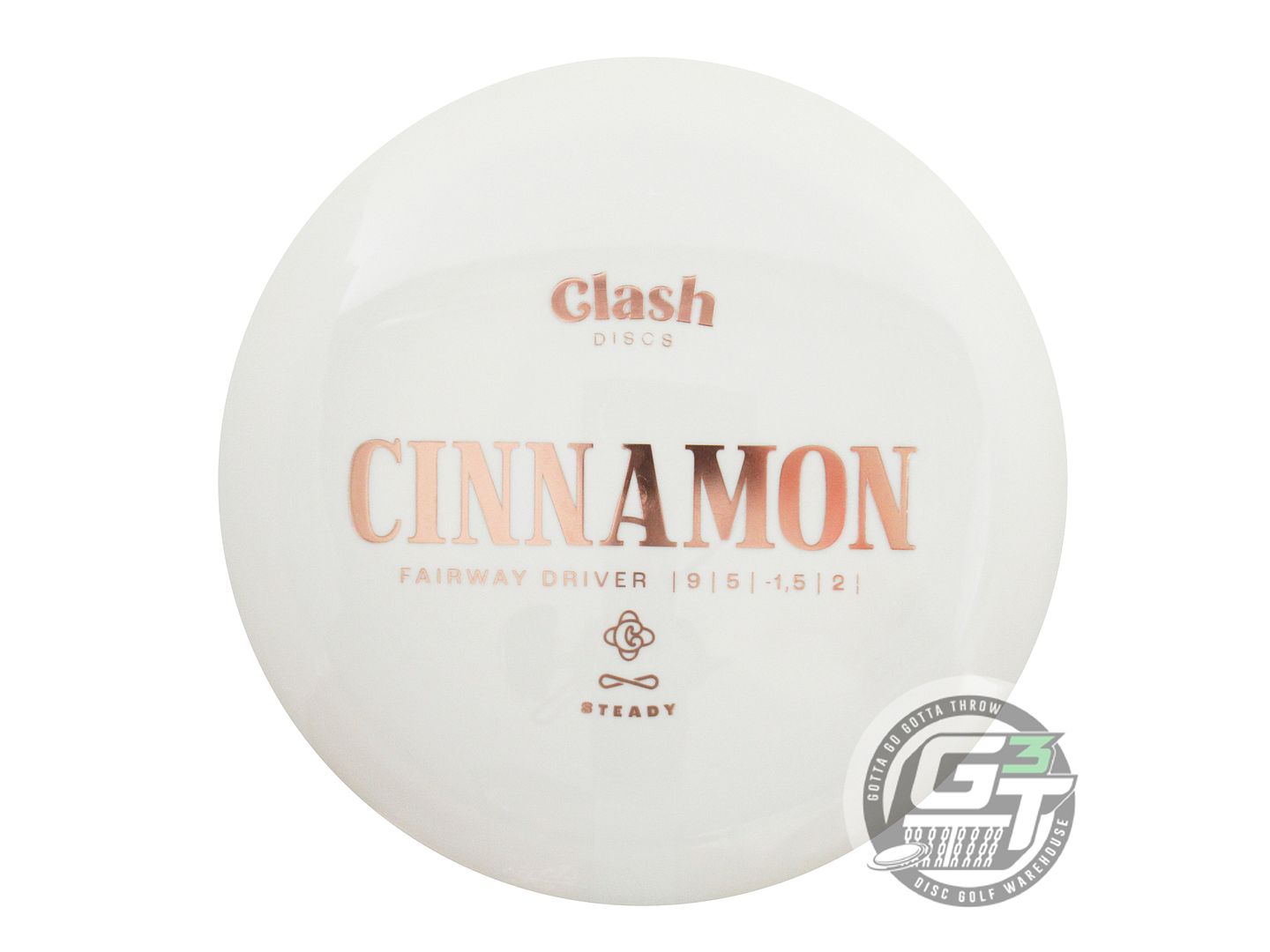 Clash Steady Cinnamon Fairway Driver Golf Disc (Individually Listed)