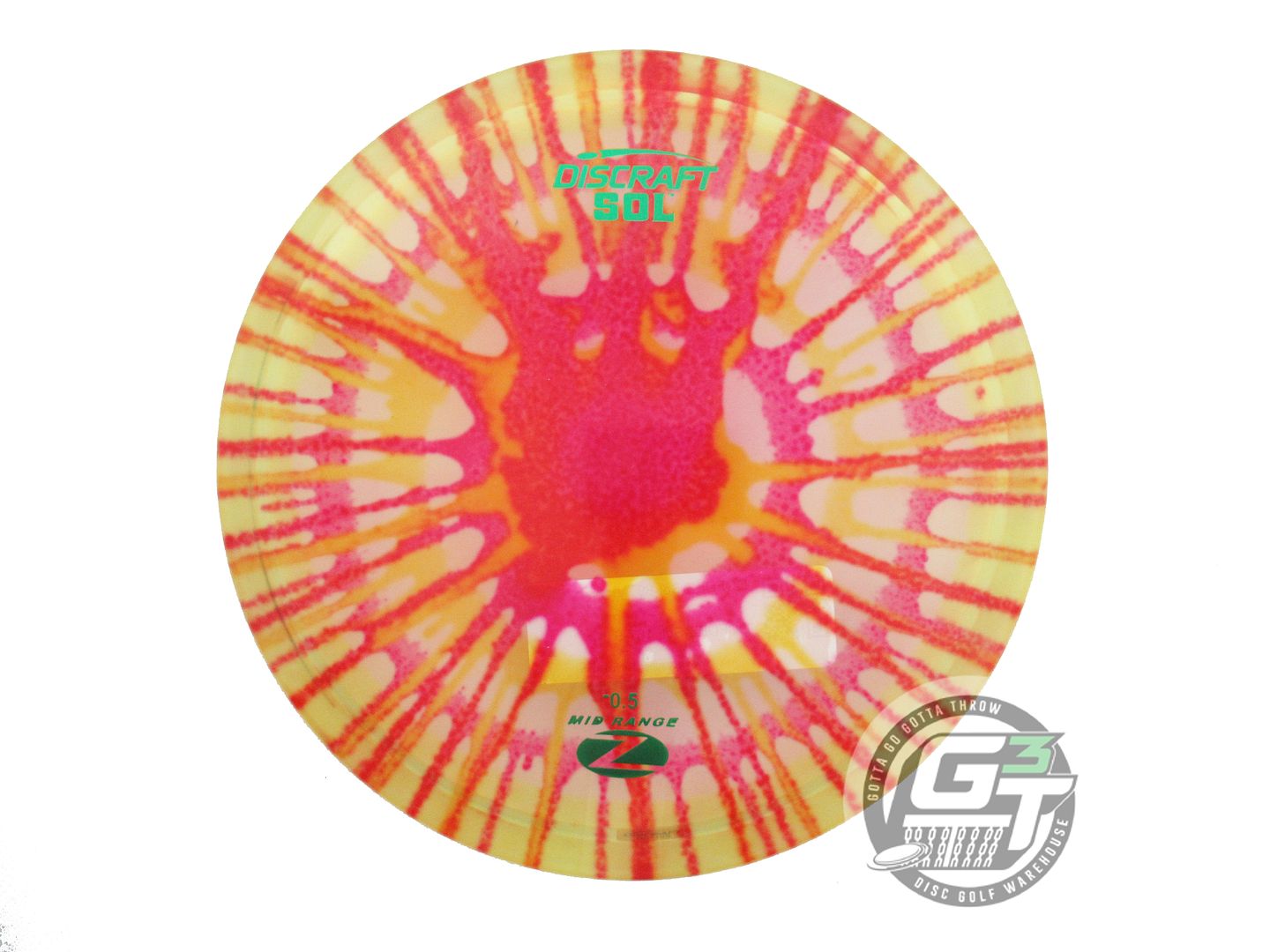 Discraft Fly Dye Elite Z Sol Midrange Golf Disc (Individually Listed)