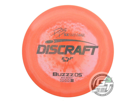 Discraft ESP Buzzz OS [Paige Pierce 5X] Midrange Golf Disc (Individually Listed)