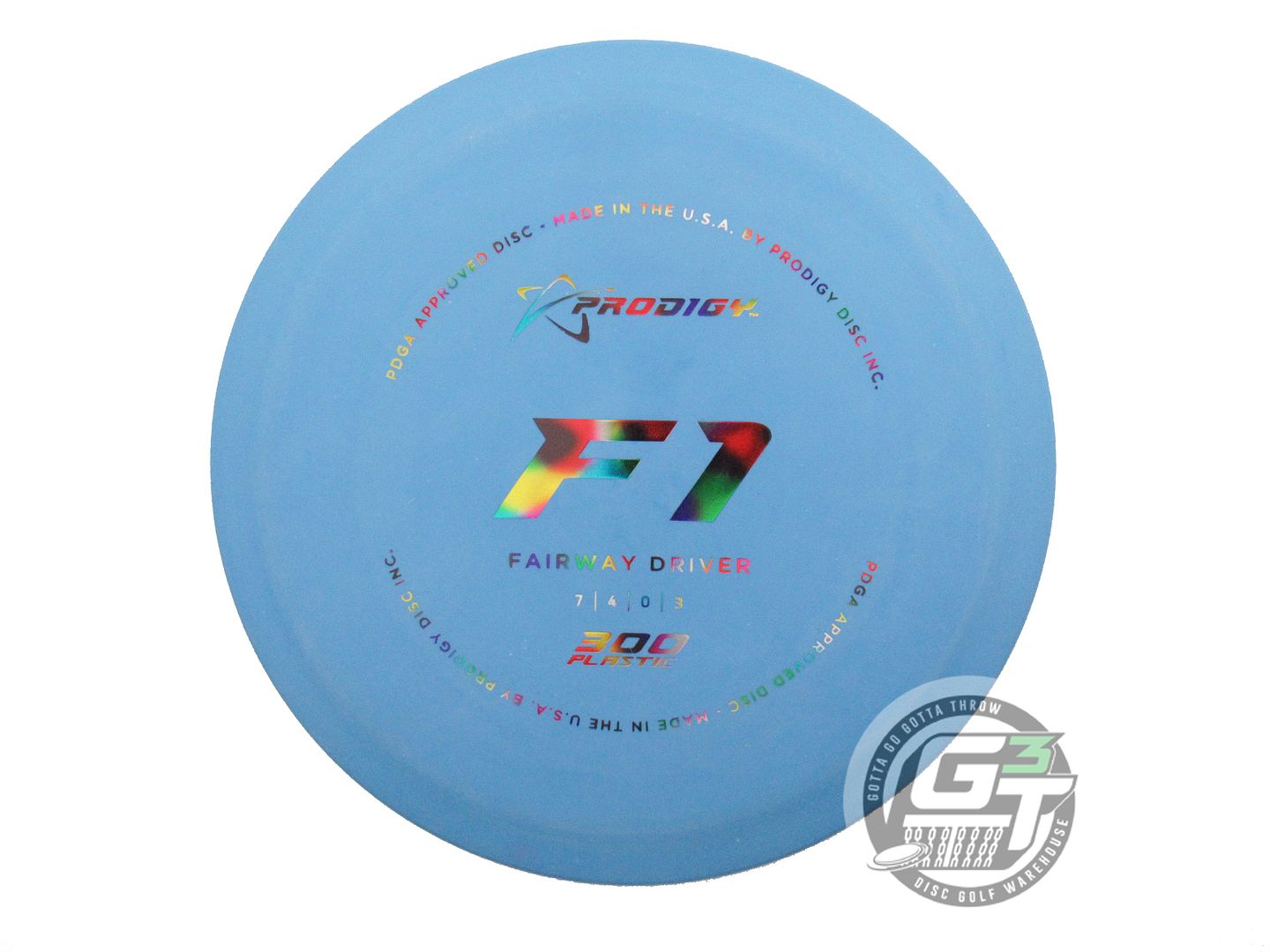 Prodigy 300 Series F1 Fairway Driver Golf Disc (Individually Listed)