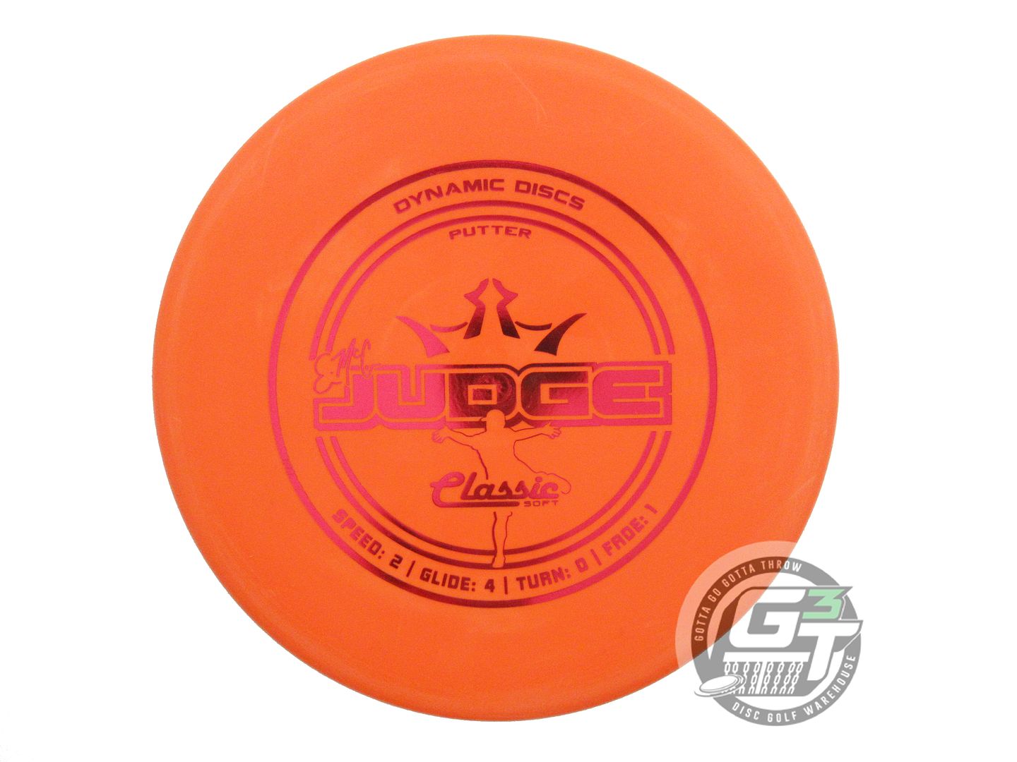 Dynamic Discs Classic Soft EMAC Judge Putter Golf Disc (Individually Listed)
