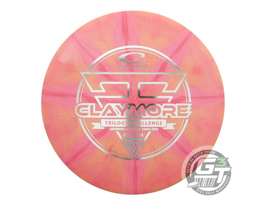 Latitude 64 Limited Edition 2024 Trilogy Challenge Gold Ice Burst Claymore Midrange Golf Disc (Individually Listed)