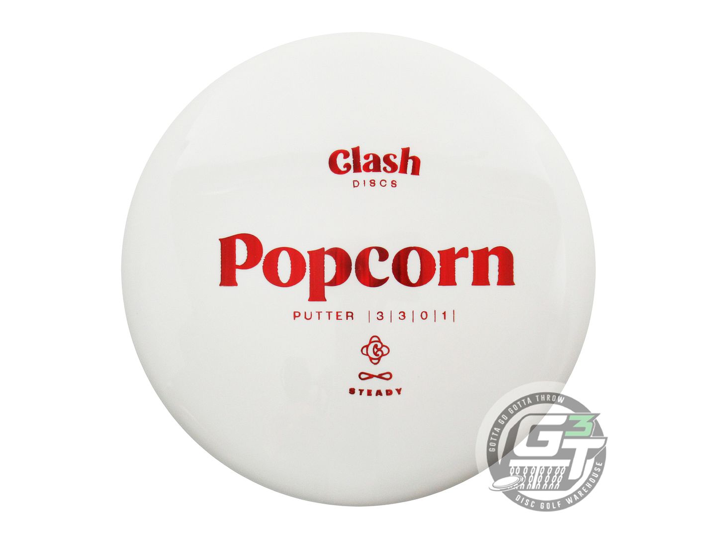 Clash Steady Popcorn Putter Golf Disc (Individually Listed)