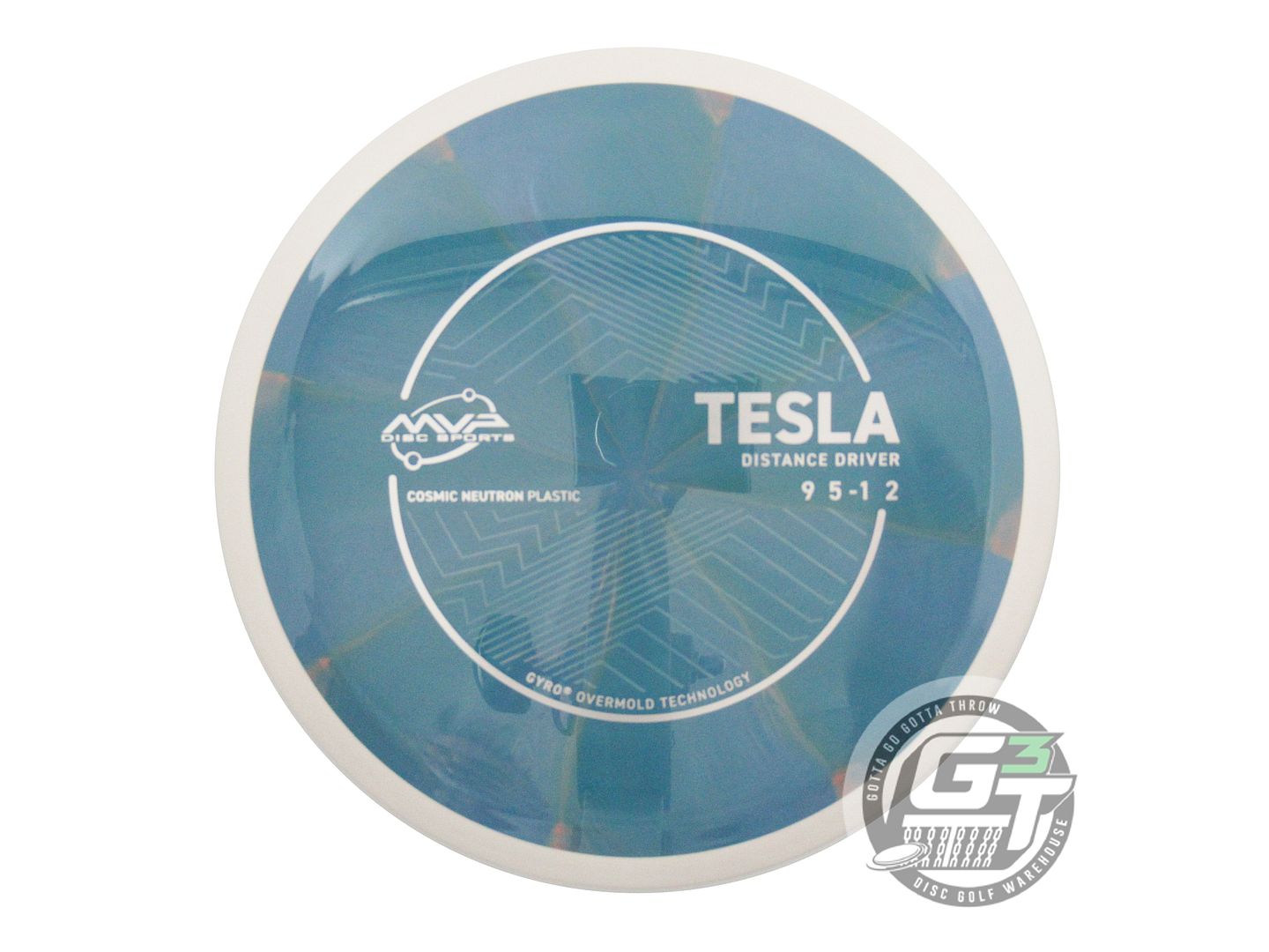 MVP Cosmic Neutron Tesla Distance Driver Golf Disc (Individually Listed)