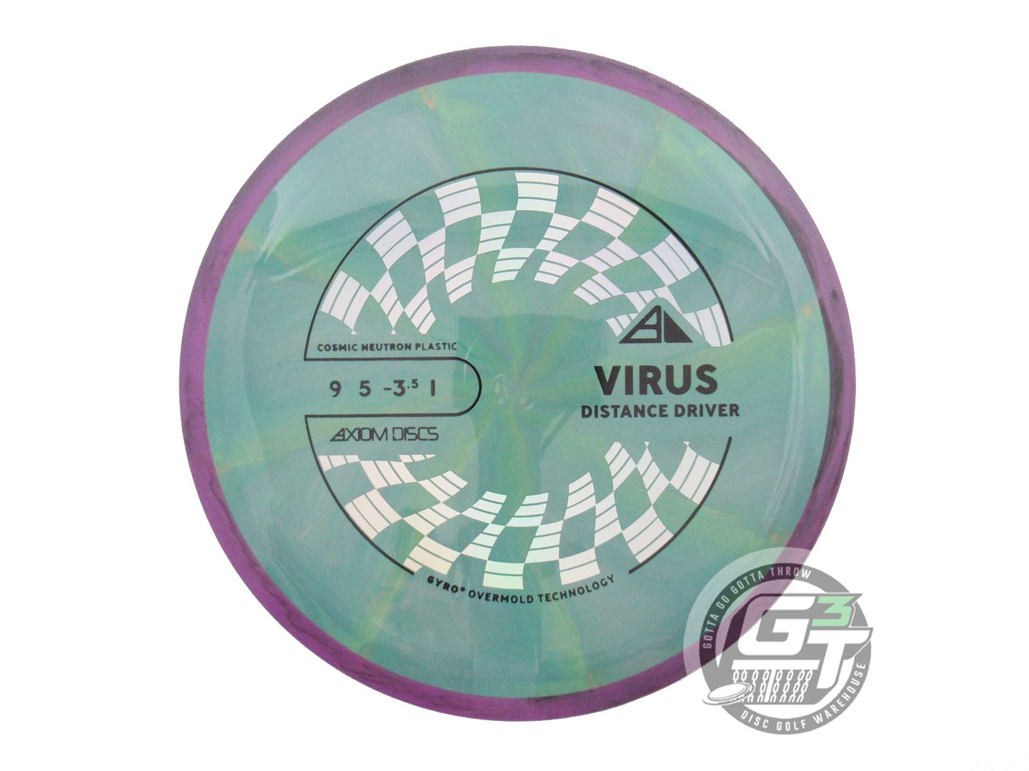Axiom Cosmic Neutron Virus Distance Driver Golf Disc (Individually Listed)