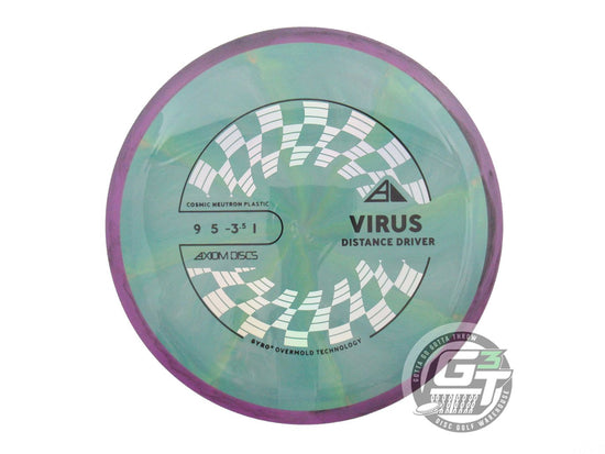 Axiom Cosmic Neutron Virus Distance Driver Golf Disc (Individually Listed)