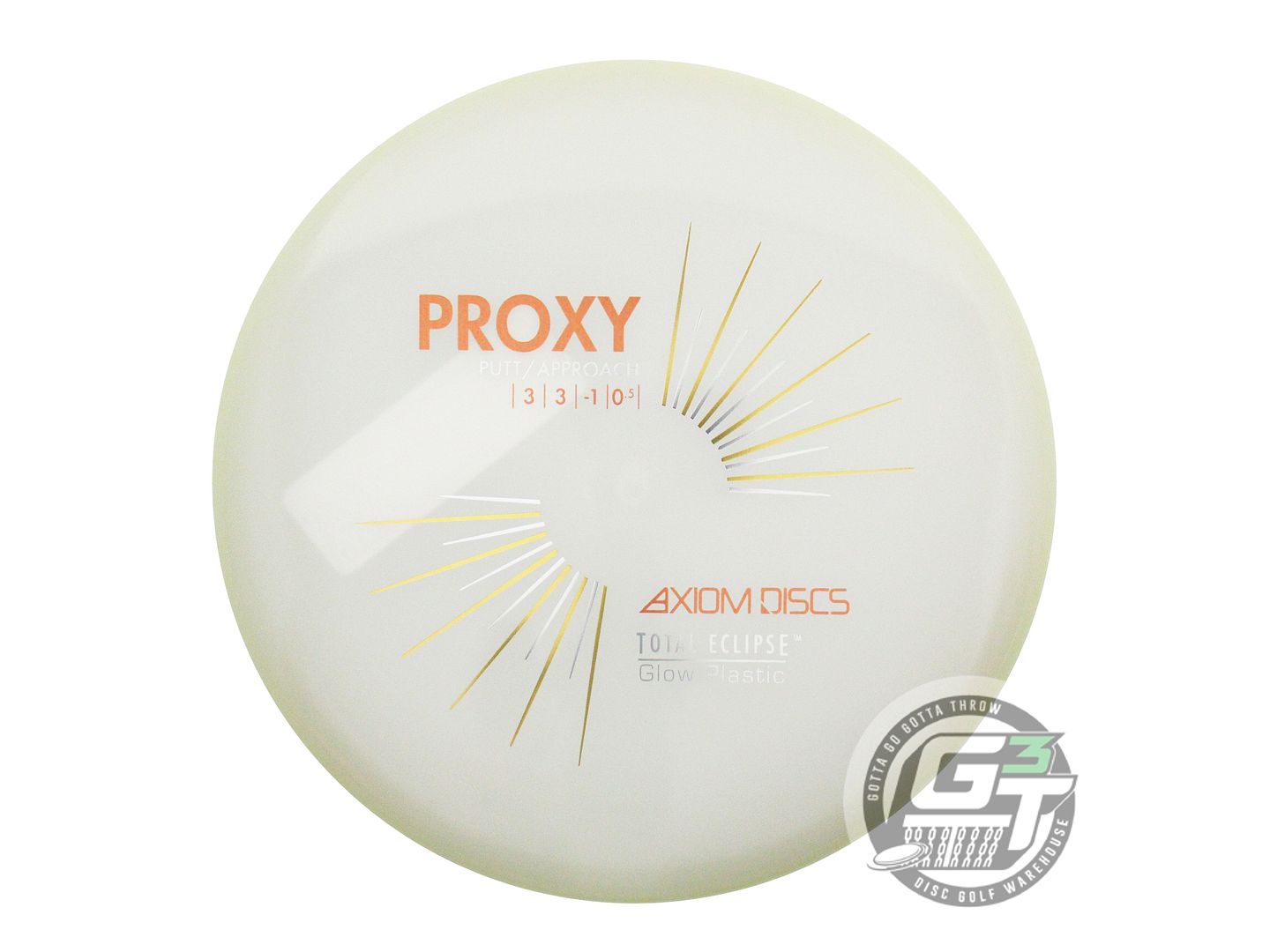 Axiom Total Eclipse Glow Proton Proxy Putter Golf Disc (Individually Listed)