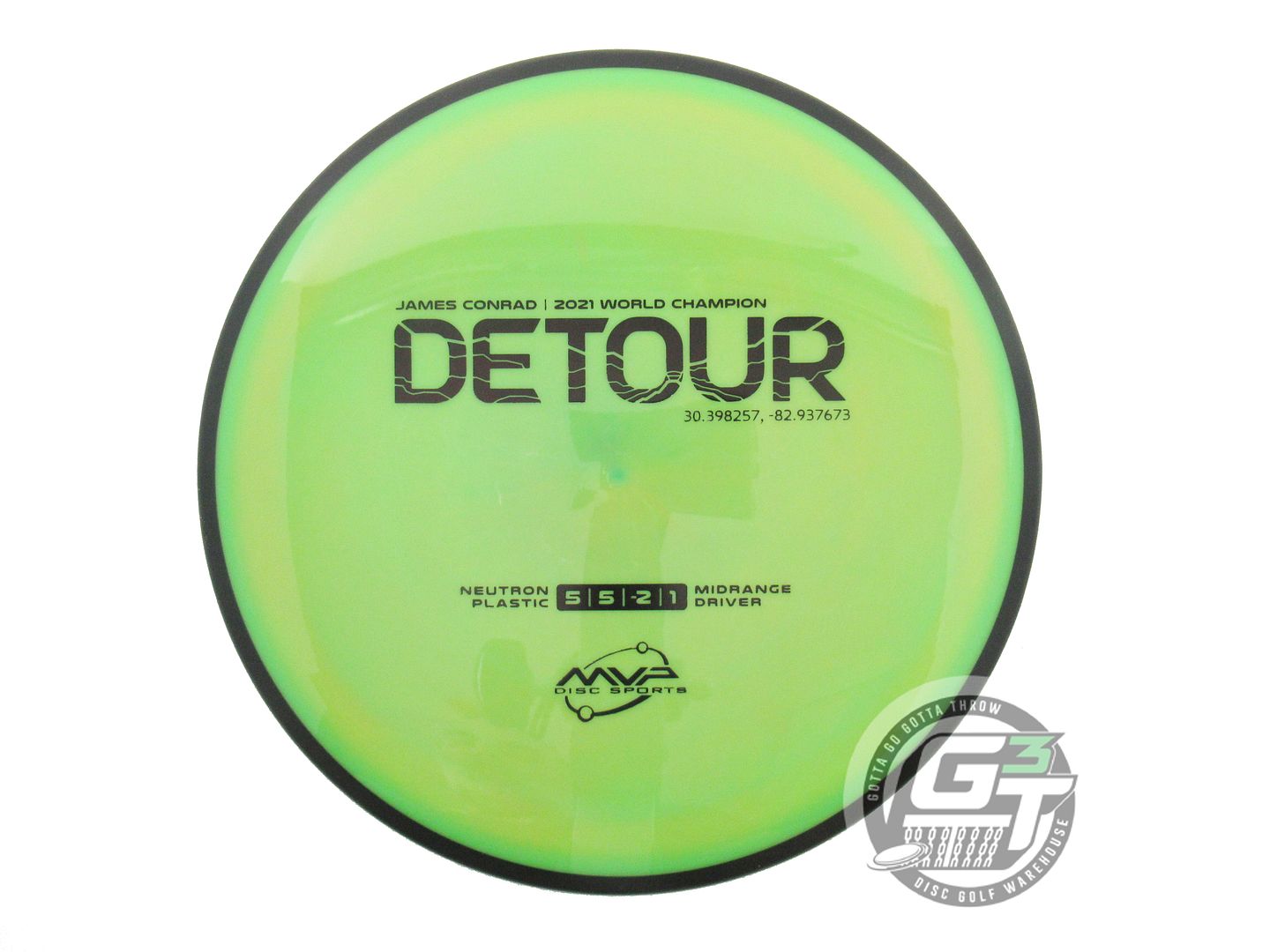 MVP Neutron Detour [James Conrad 1X] Midrange Golf Disc (Individually Listed)