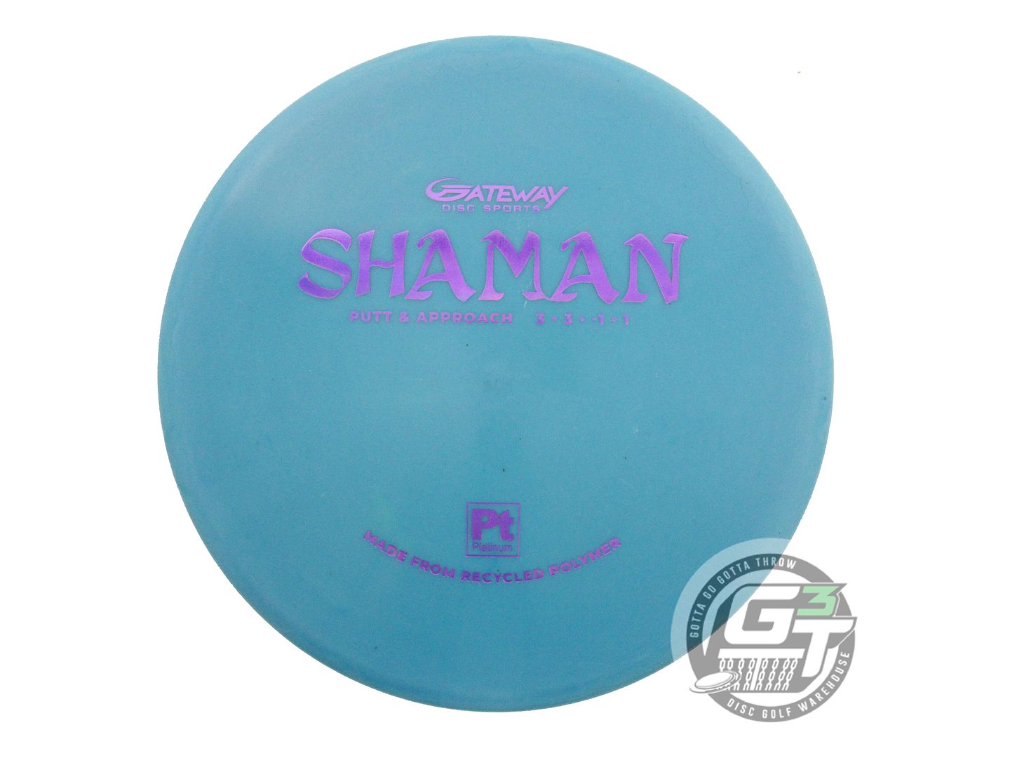 Gateway Platinum Shaman Putter Golf Disc (Individually Listed)