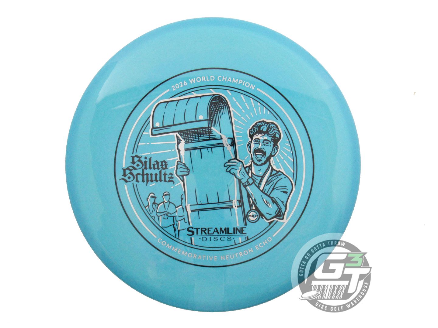 Streamline Limited Edition Silas Schultz 2026 World Championship Commemorative Edition Neutron Echo Midrange Golf Disc (Individually Listed)