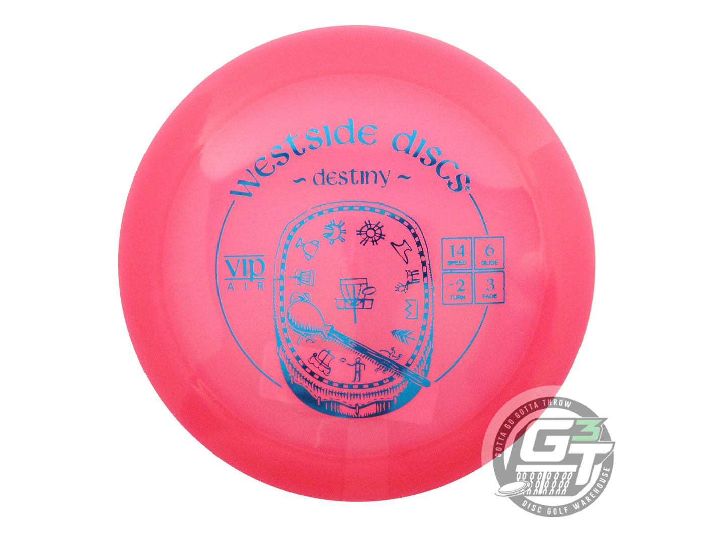 Westside VIP AIR Destiny Distance Driver Golf Disc (Individually Listed)