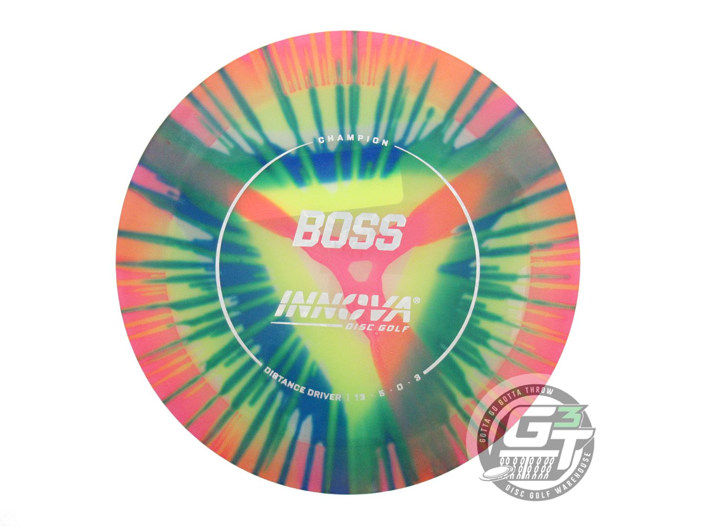 Innova I-Dye Champion Boss Distance Driver Golf Disc (Individually Listed)