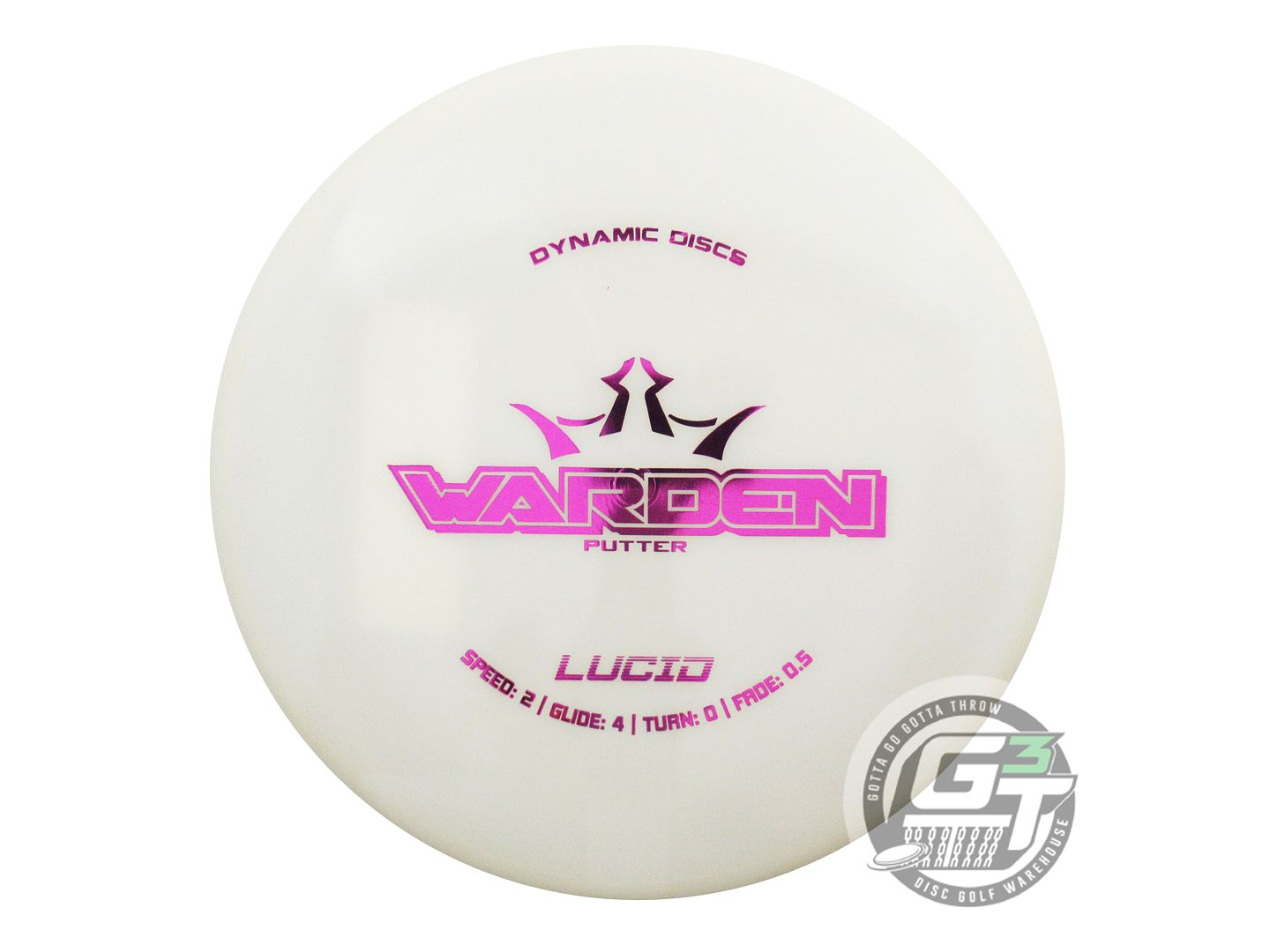 Dynamic Discs Lucid Warden Putter Golf Disc (Individually Listed)