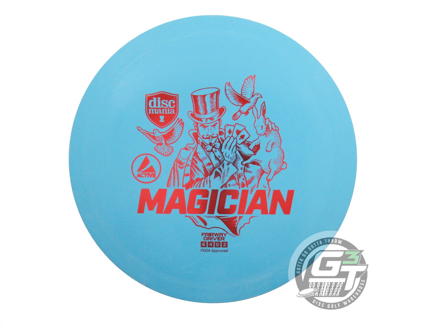 Discmania Active Base Magician Fairway Driver Golf Disc (Individually Listed)