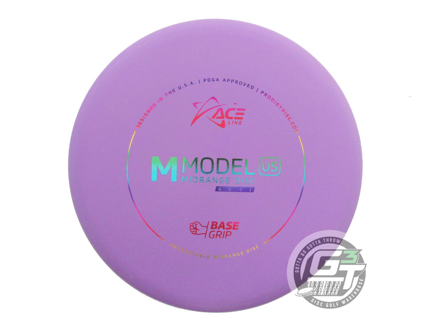 Prodigy Ace Line Base Grip M Model US Golf Disc (Individually Listed)