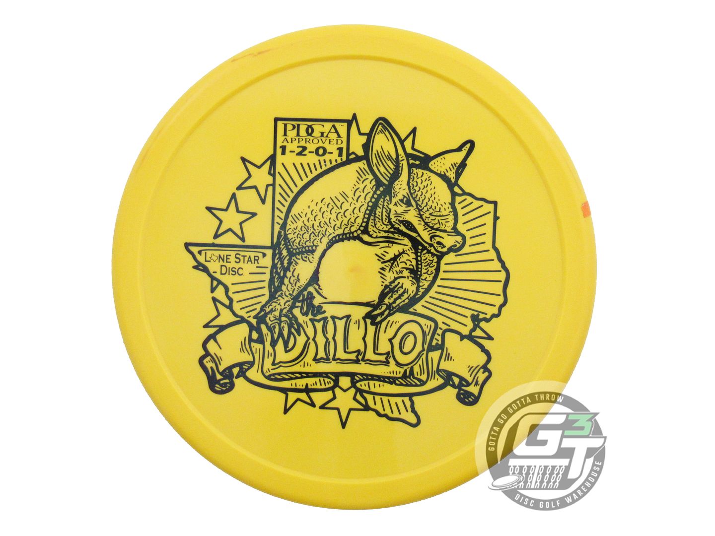 Lone Star Artist Series Bravo Armadillo Putter Golf Disc (Individually Listed)