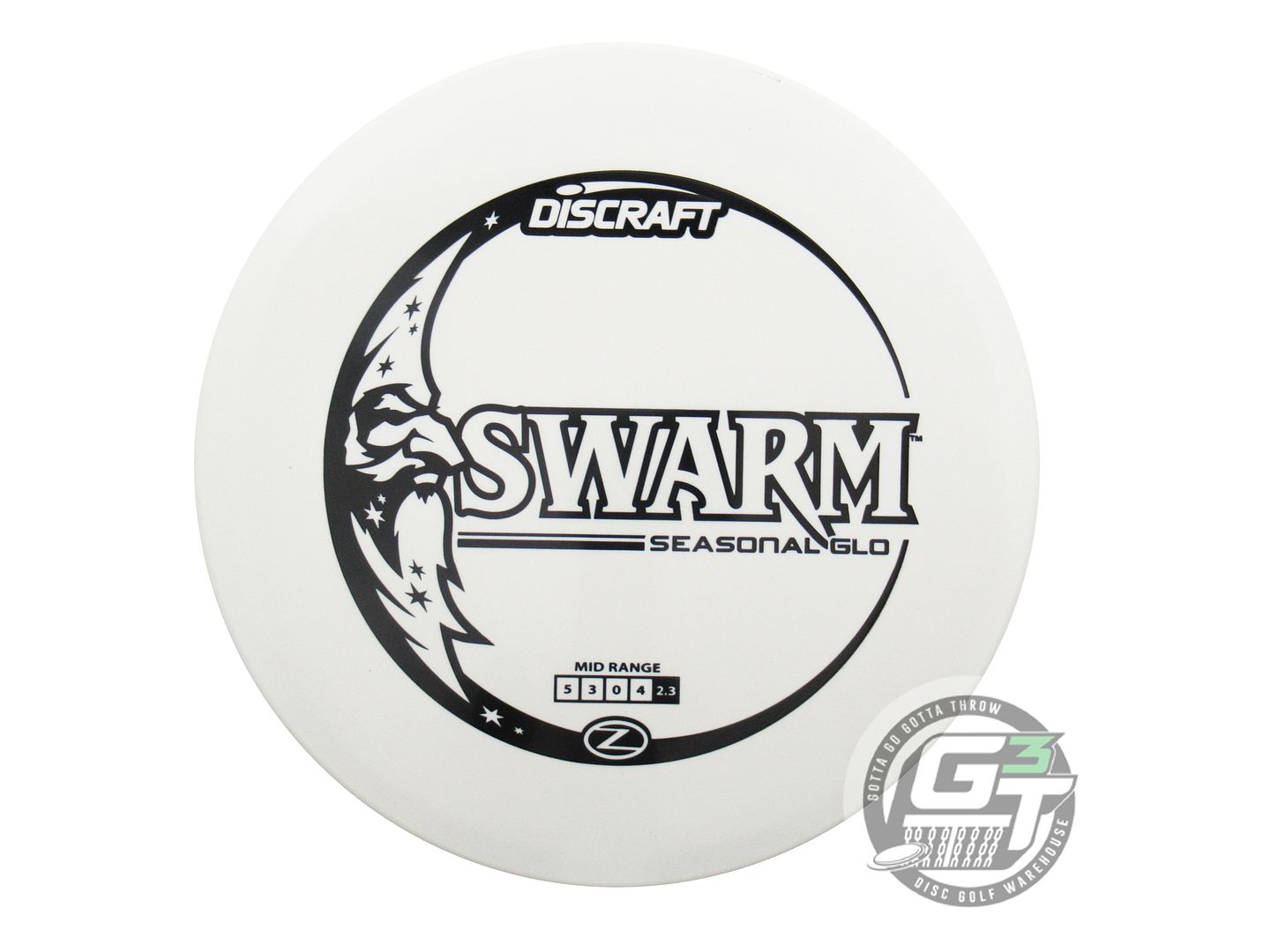 Discraft Seasonal Glo Z Swarm Midrange Golf Disc (Individually Listed)