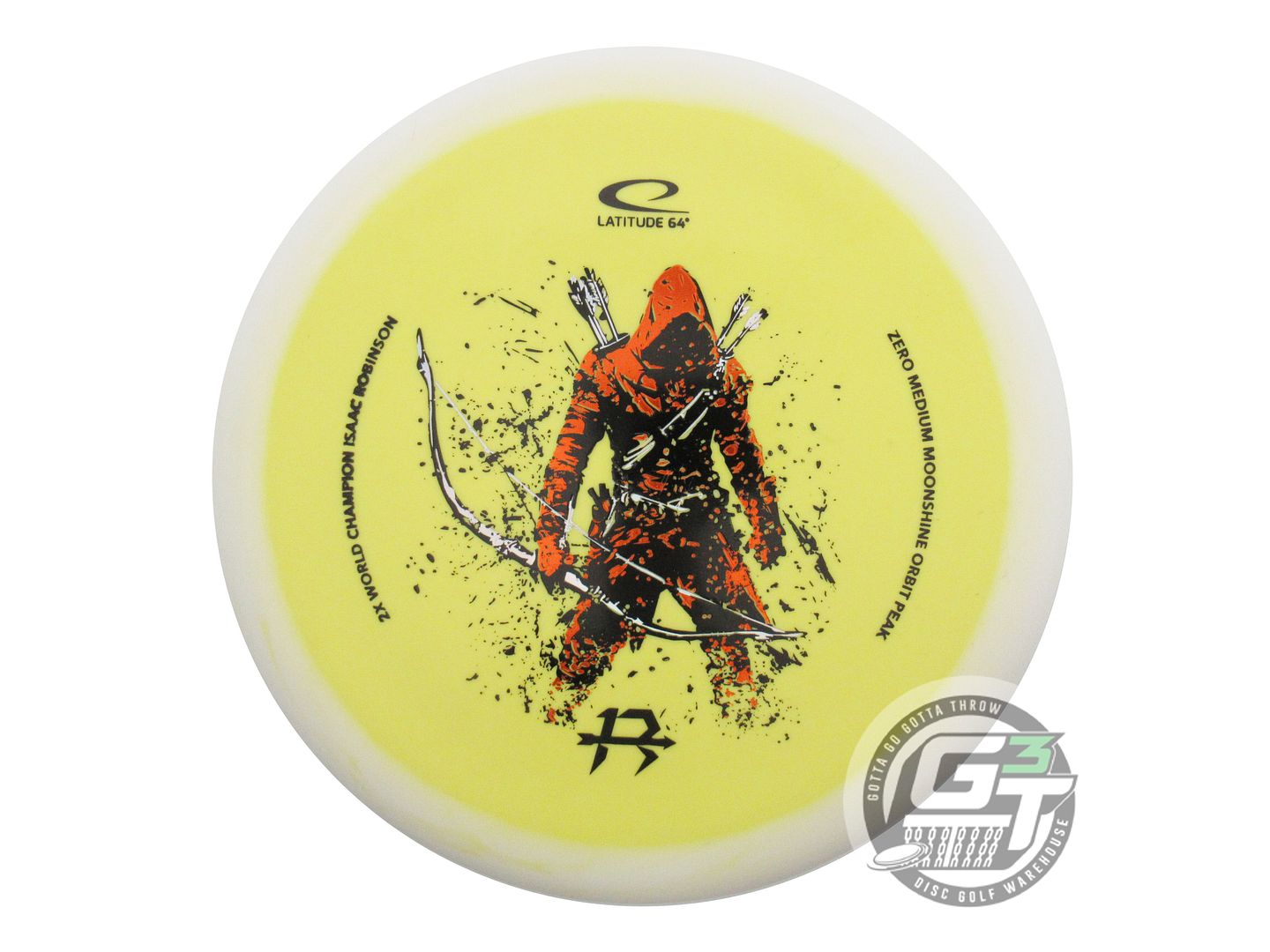 Latitude 64 Limited Edition 2026 Team Series Isaac Robinson Moonshine Glow Zero Medium Orbit Peak Putter Golf Disc (Individually Listed)