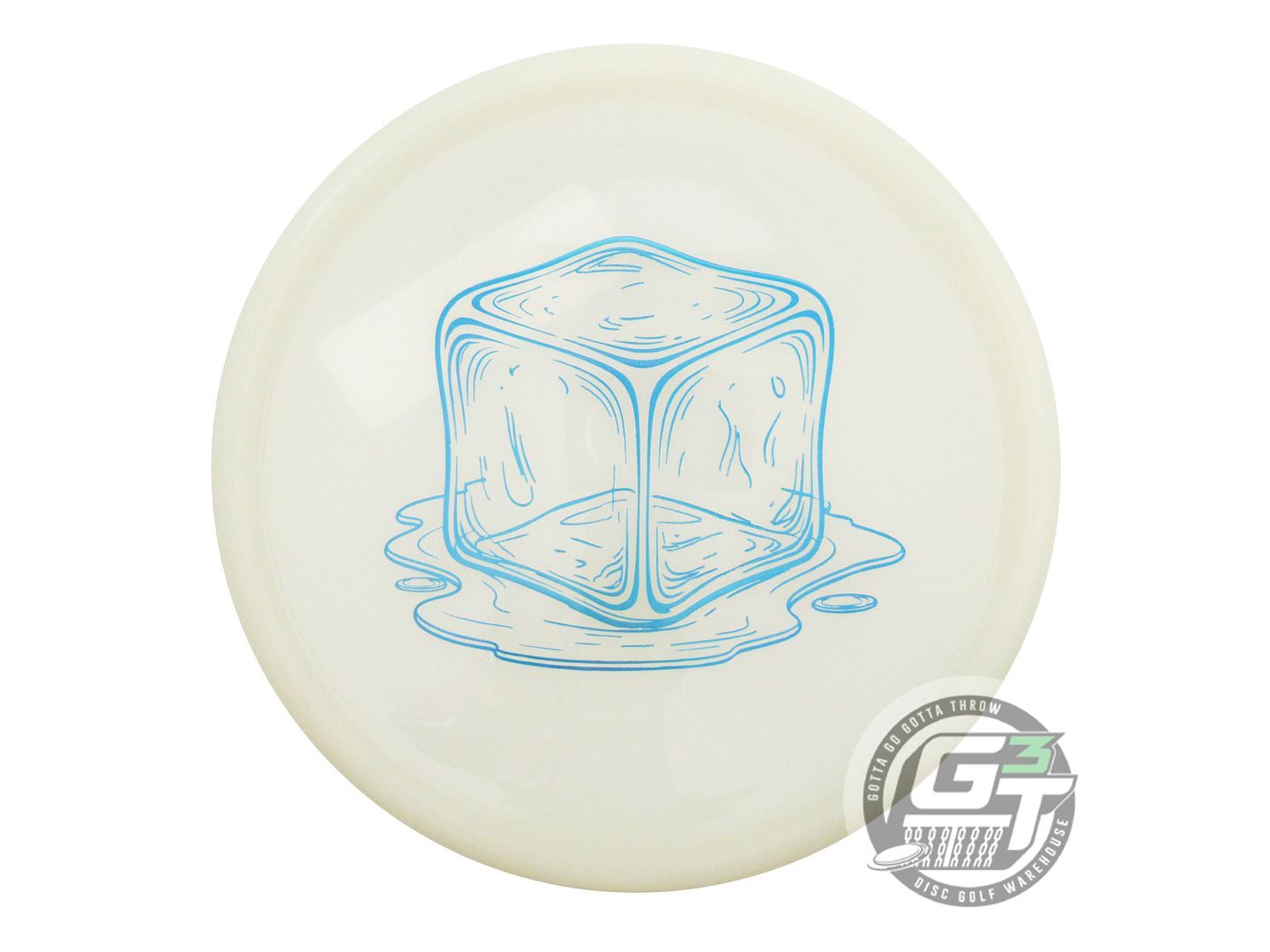 Kastaplast Limited Edition Ice Cube Stamp Glow K1 Berg Putter Golf Disc (Individually Listed)