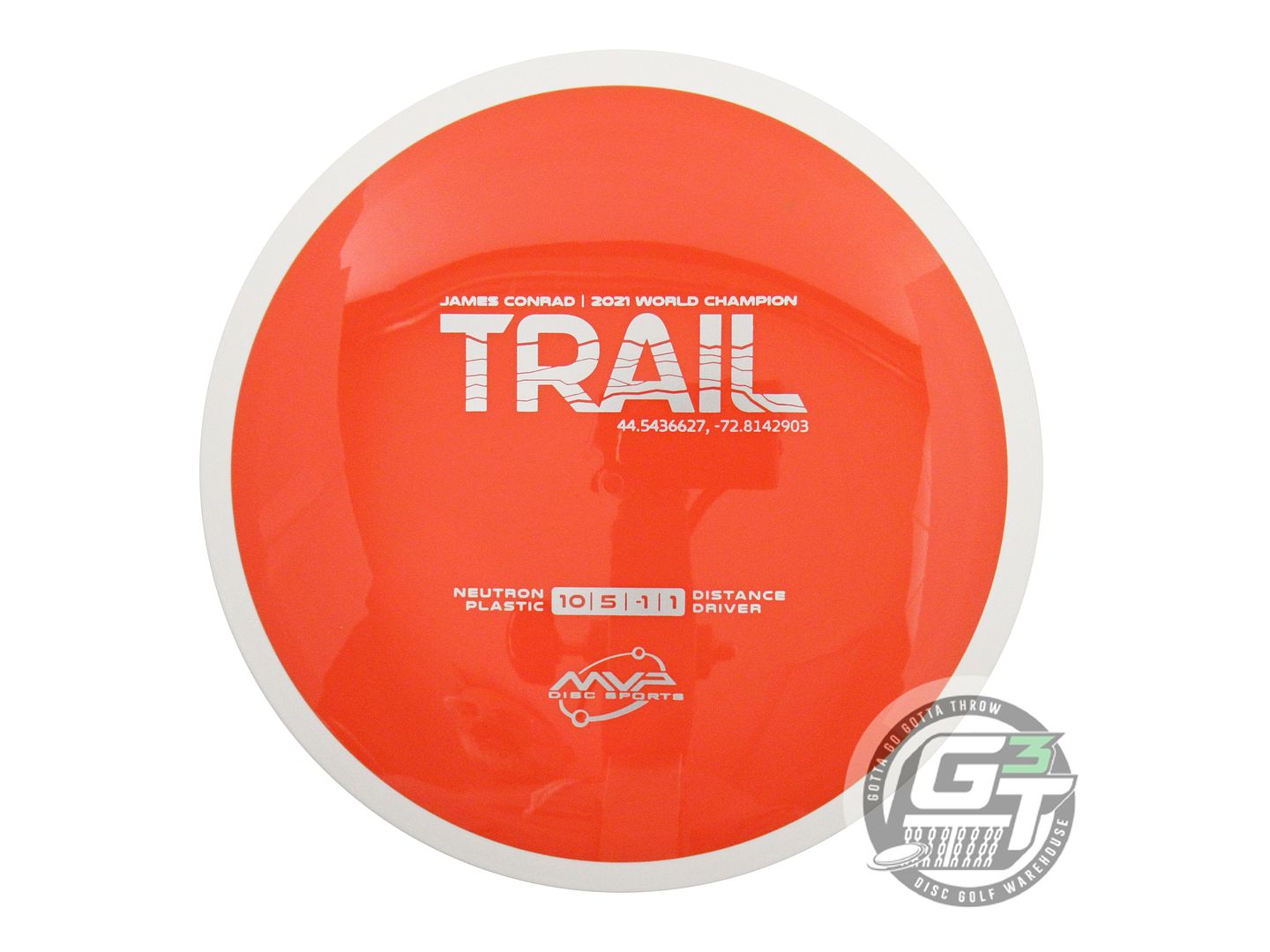 MVP Neutron Trail [James Conrad 1X] Distance Driver Golf Disc (Individually Listed)