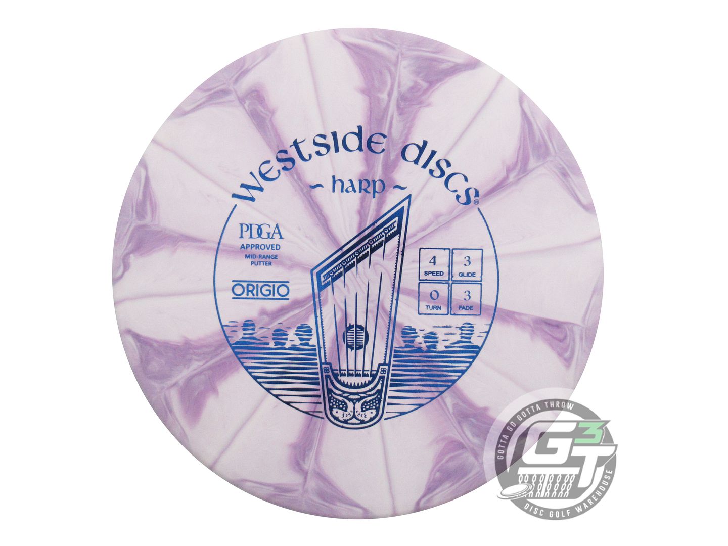 Westside Origio Burst Harp Putter Golf Disc (Individually Listed)