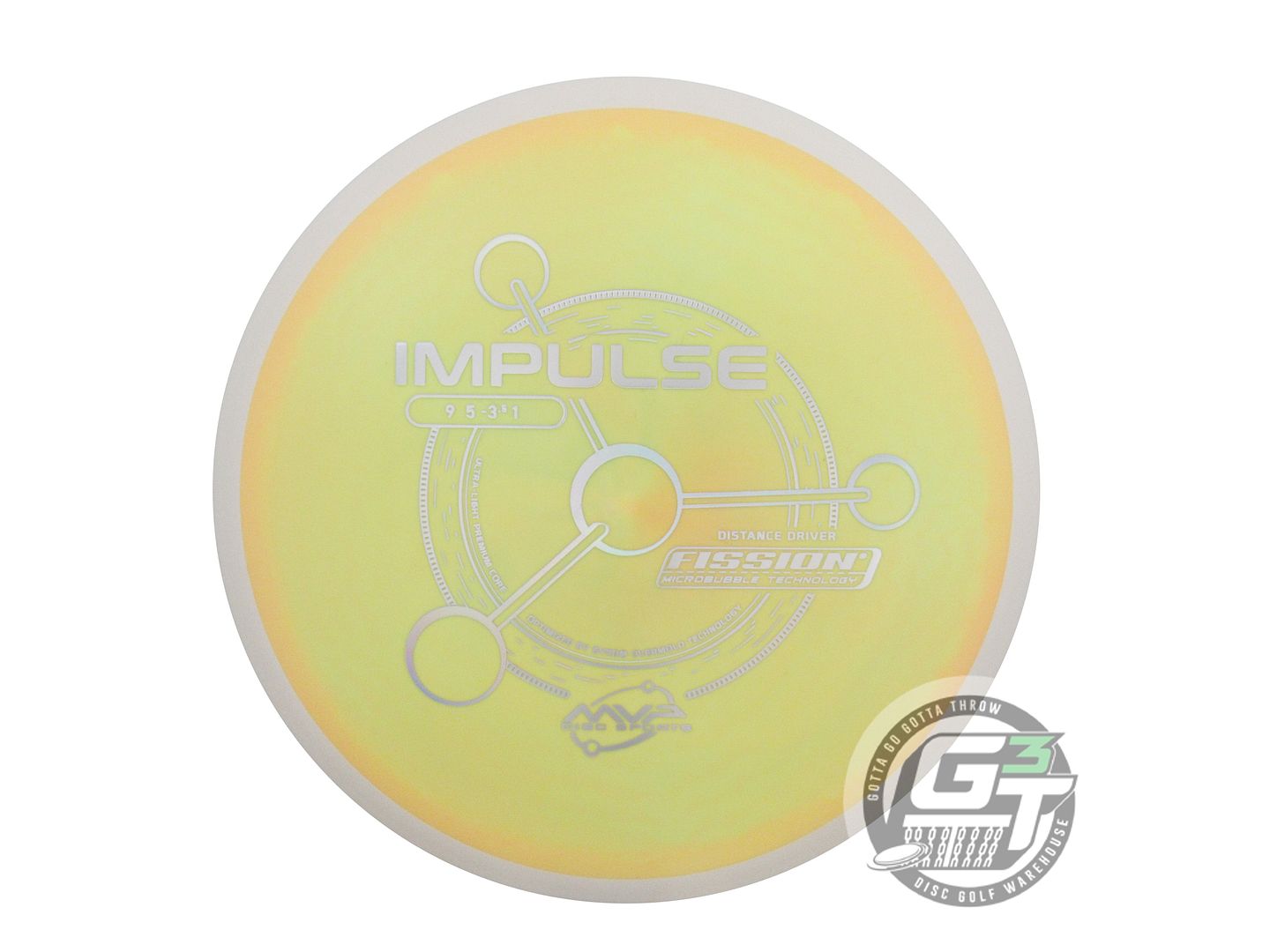 MVP Fission Impulse Distance Driver Golf Disc (Individually Listed)