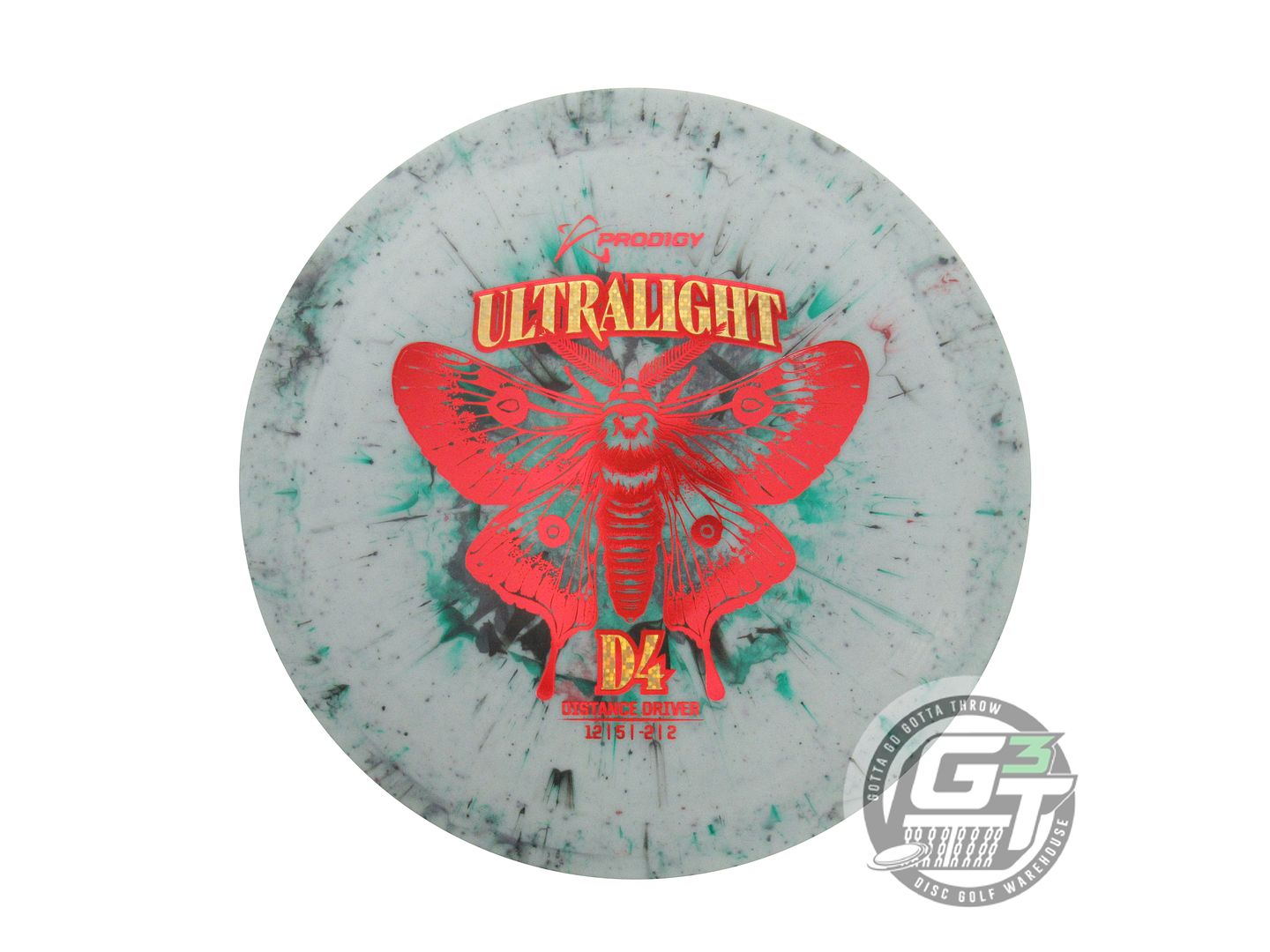 Prodigy Limited Edition Nocturnal Stamp 300 Fractal D4 Distance Driver Golf Disc (Individually Listed)