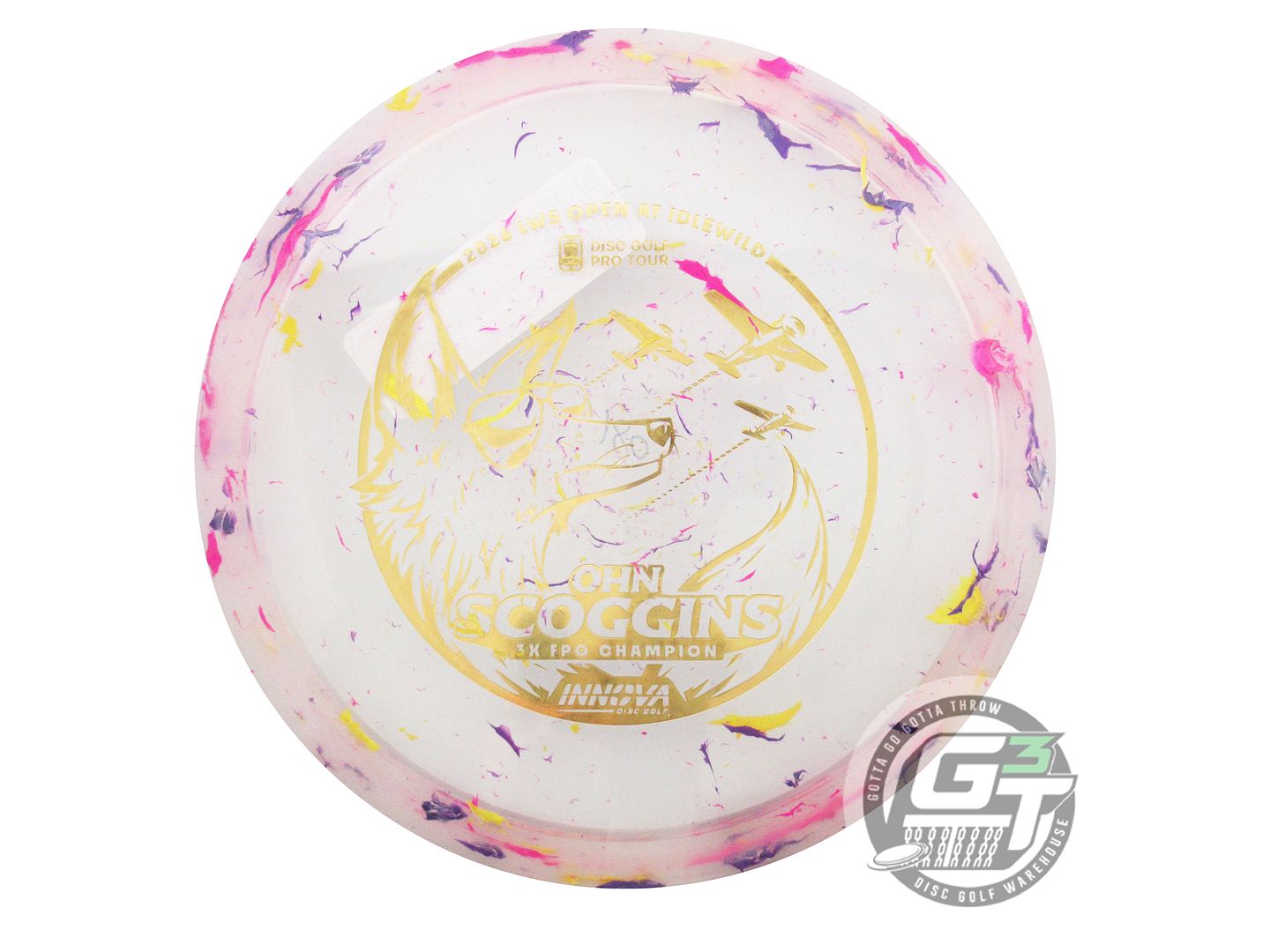 Innova Limited Edition 2026 Tour Series Ohn Scoggins LWS Open at Idlewild Commemorative Party Time Champion Fox Midrange Golf Disc (Individually Listed)