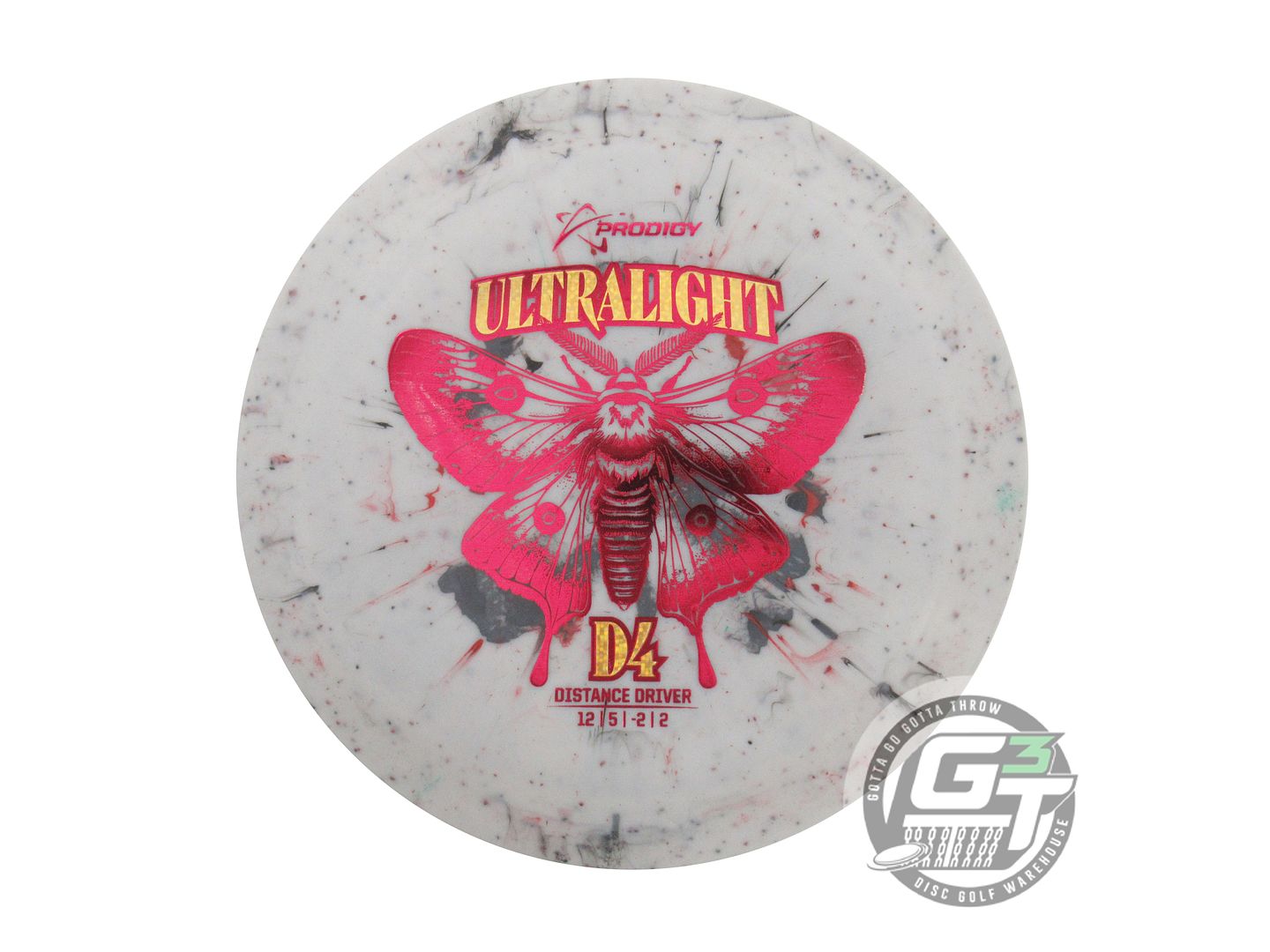 Prodigy Limited Edition Nocturnal Stamp 300 Fractal D4 Distance Driver Golf Disc (Individually Listed)