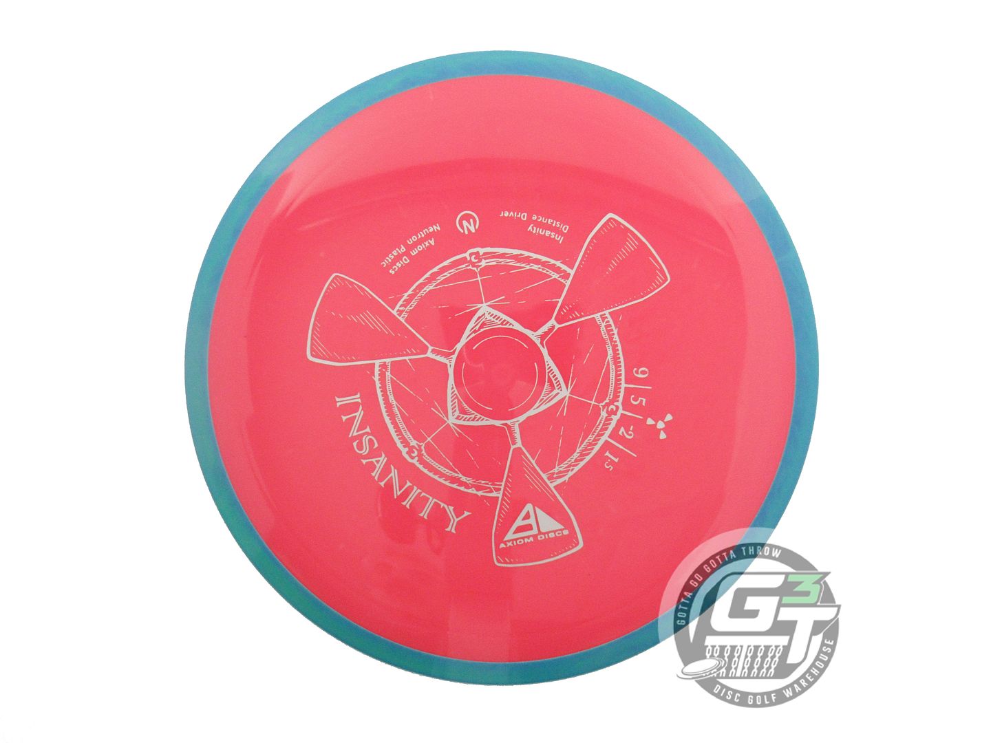 Axiom Neutron Insanity Distance Driver Golf Disc (Individually Listed)