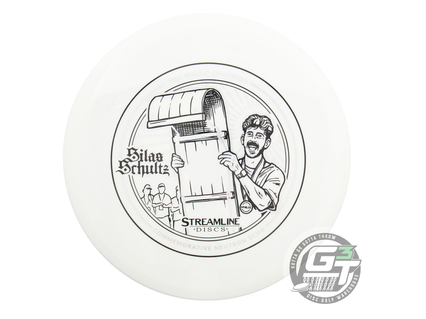 Streamline Limited Edition Silas Schultz 2026 World Championship Commemorative Edition Neutron Echo Midrange Golf Disc (Individually Listed)