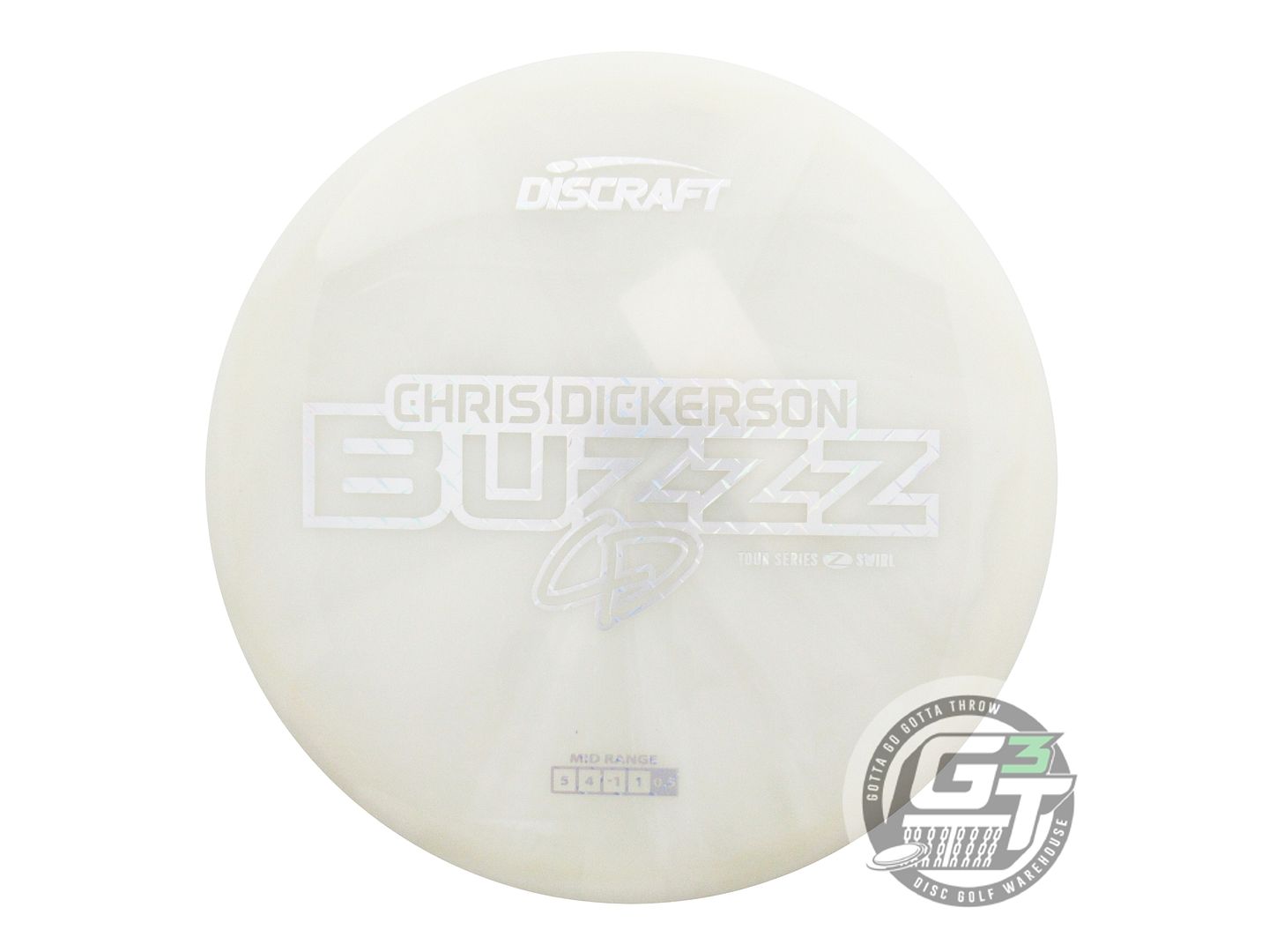 Discraft Limited Edition 2025 Tour Series Chris Dickerson Swirl Elite Z Buzzz Midrange Golf Disc (Individually Listed)