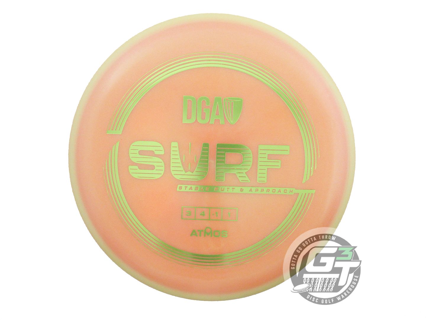 DGA Atmos Surf Putter Golf Disc (Individually Listed)