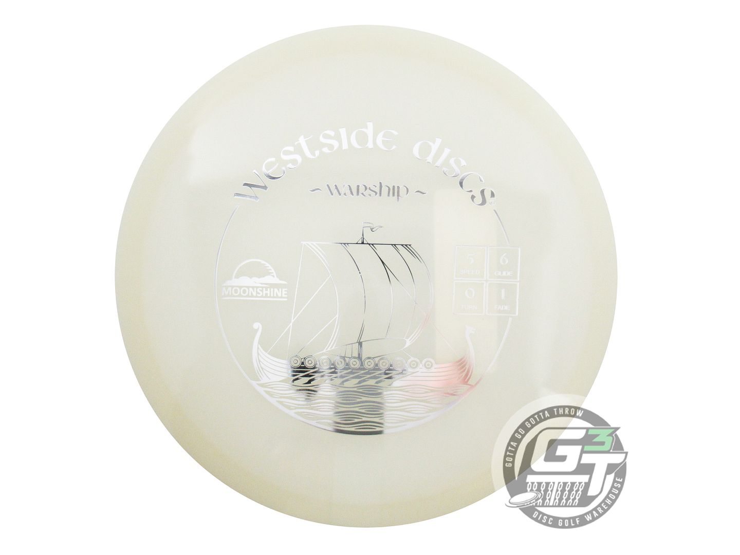 Westside Moonshine Glow VIP Warship Midrange Golf Disc (Individually Listed)