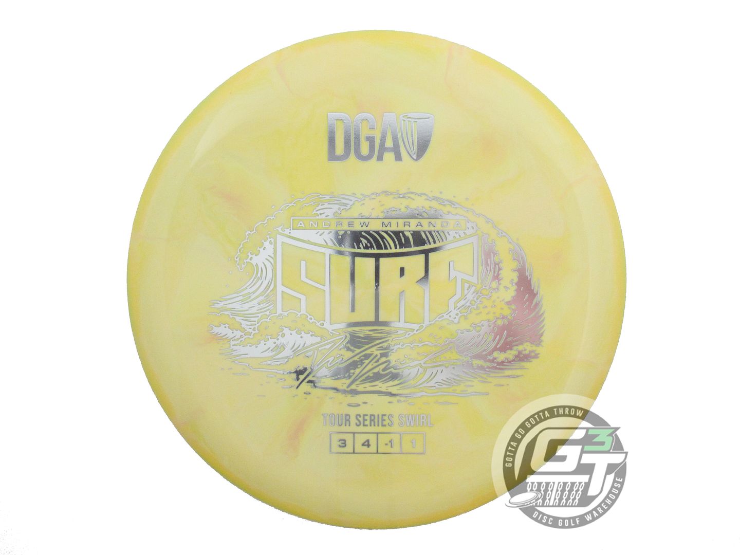 DGA Limited Edition 2026 Tour Series Andrew Miranda Special Blend Surf Putter Golf Disc (Individually Listed)