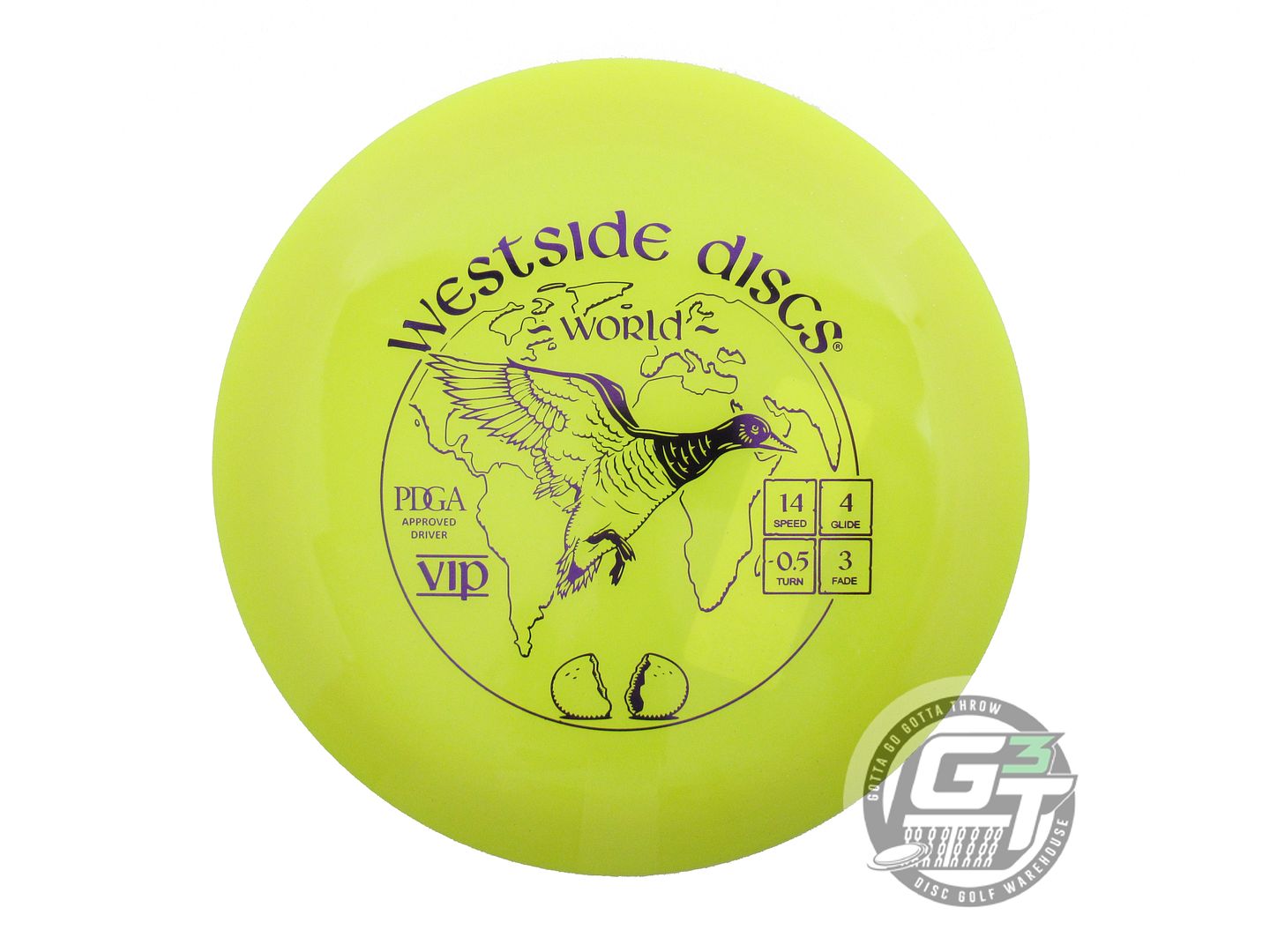 Westside VIP World Distance Driver Golf Disc (Individually Listed)