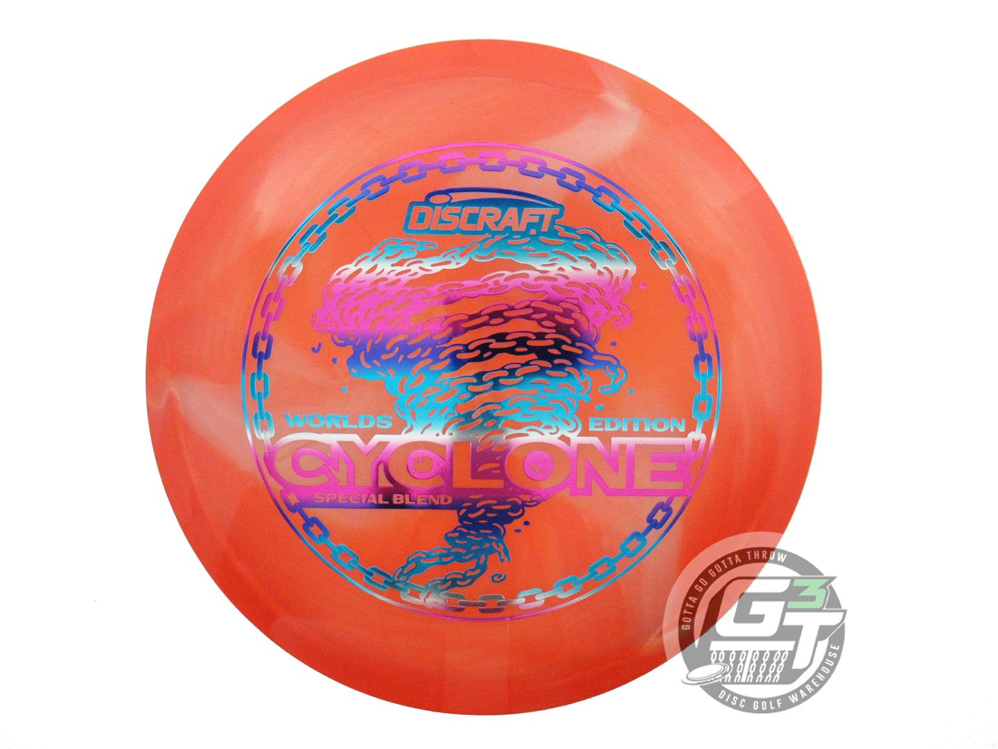 Discraft Limited Edition 2026 PDGA World Championship Chainstorm Tour Series Special Blend Cyclone Fairway Driver Golf Disc (Individually Listed)