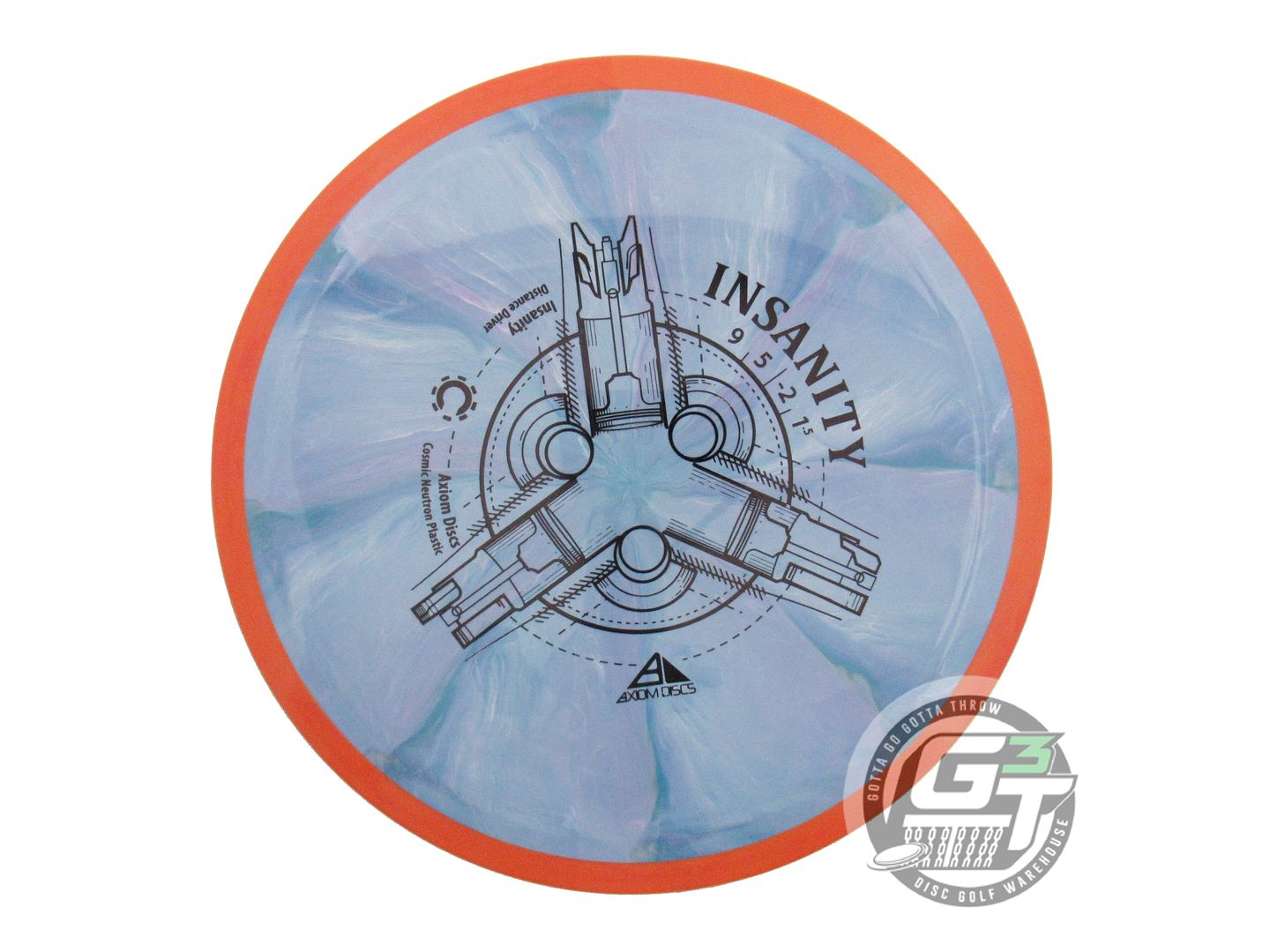 Axiom Cosmic Neutron Insanity Distance Driver Golf Disc (Individually Listed)