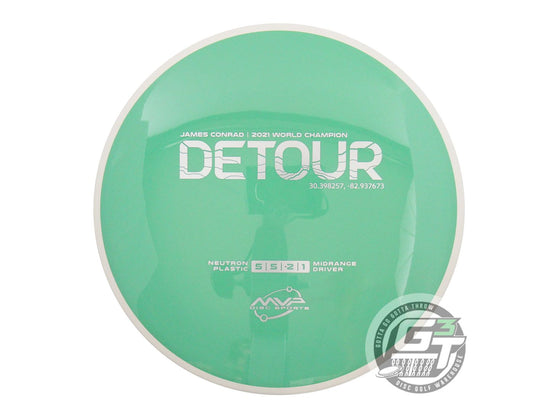 MVP Neutron Detour [James Conrad 1X] Midrange Golf Disc (Individually Listed)