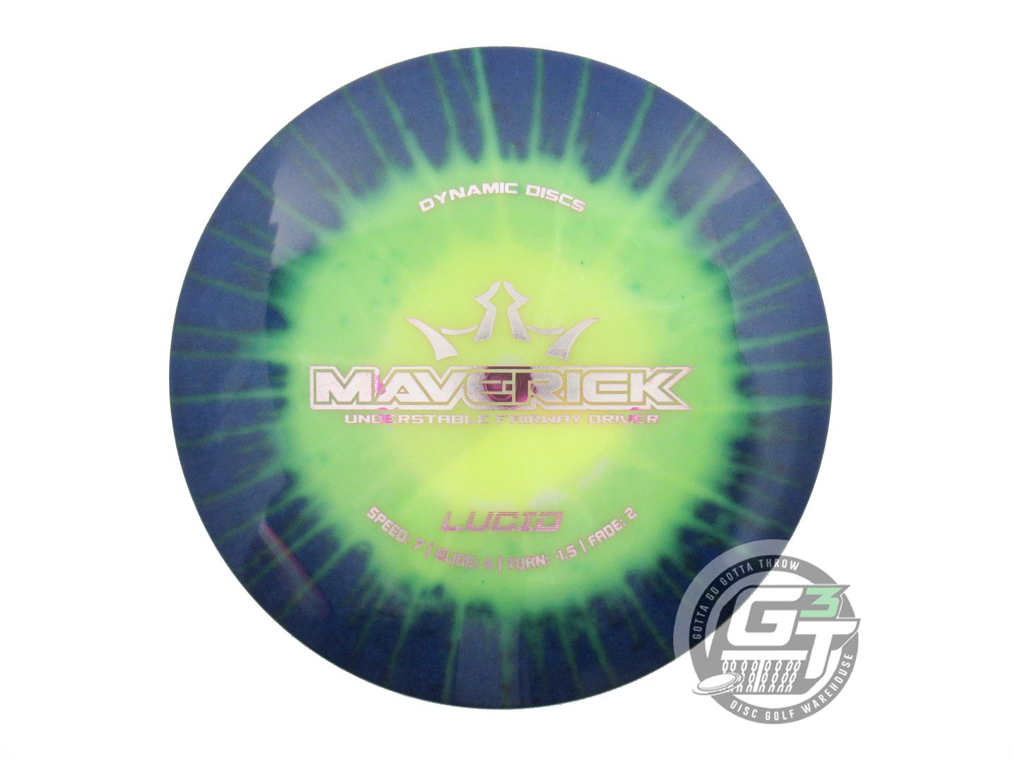 Dynamic Discs MyDye Lucid Maverick Fairway Driver Golf Disc (Individually Listed)