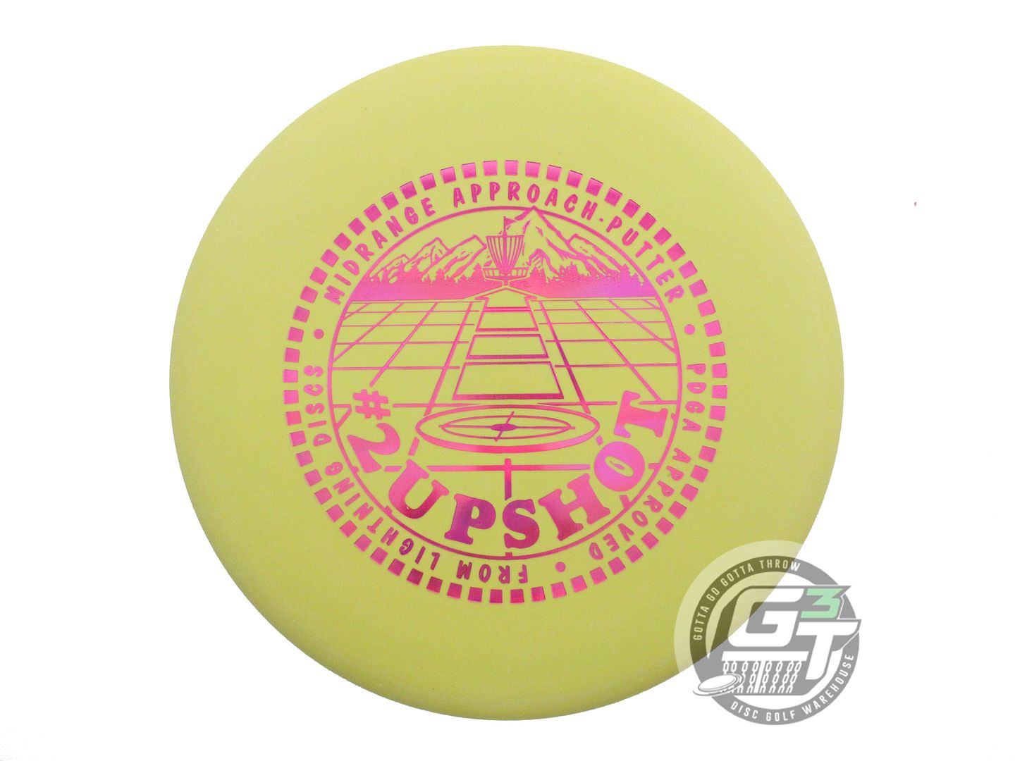 Lightning Standard #2 Upshot Putter Golf Disc (Individually Listed)