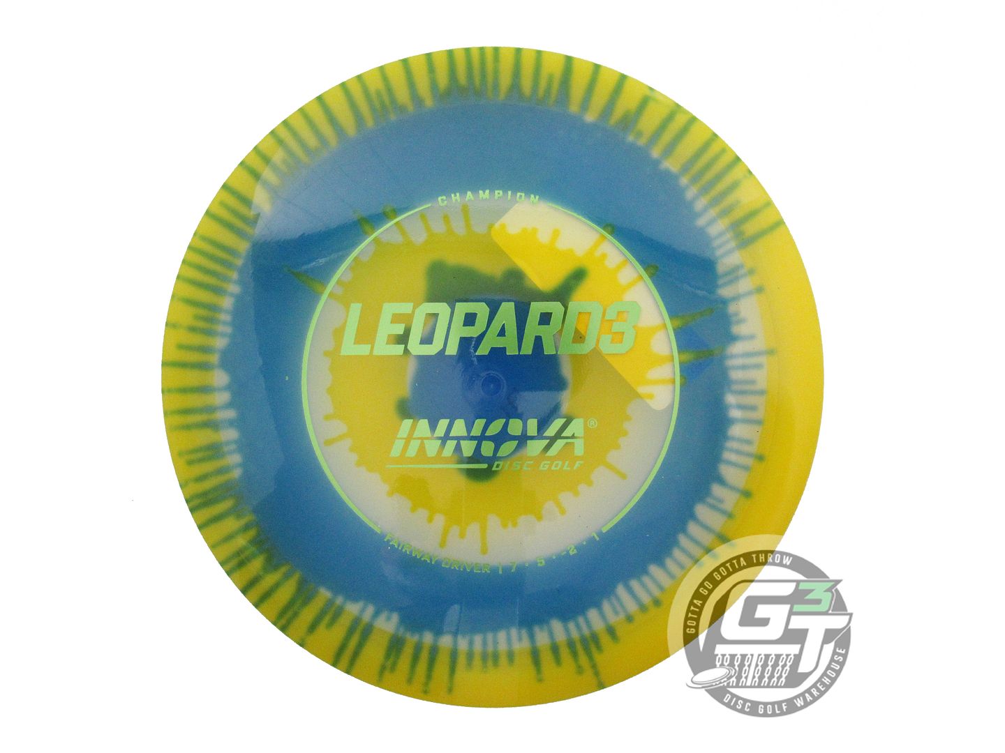 Innova I-Dye Champion Leopard3 Fairway Driver Golf Disc (Individually Listed)