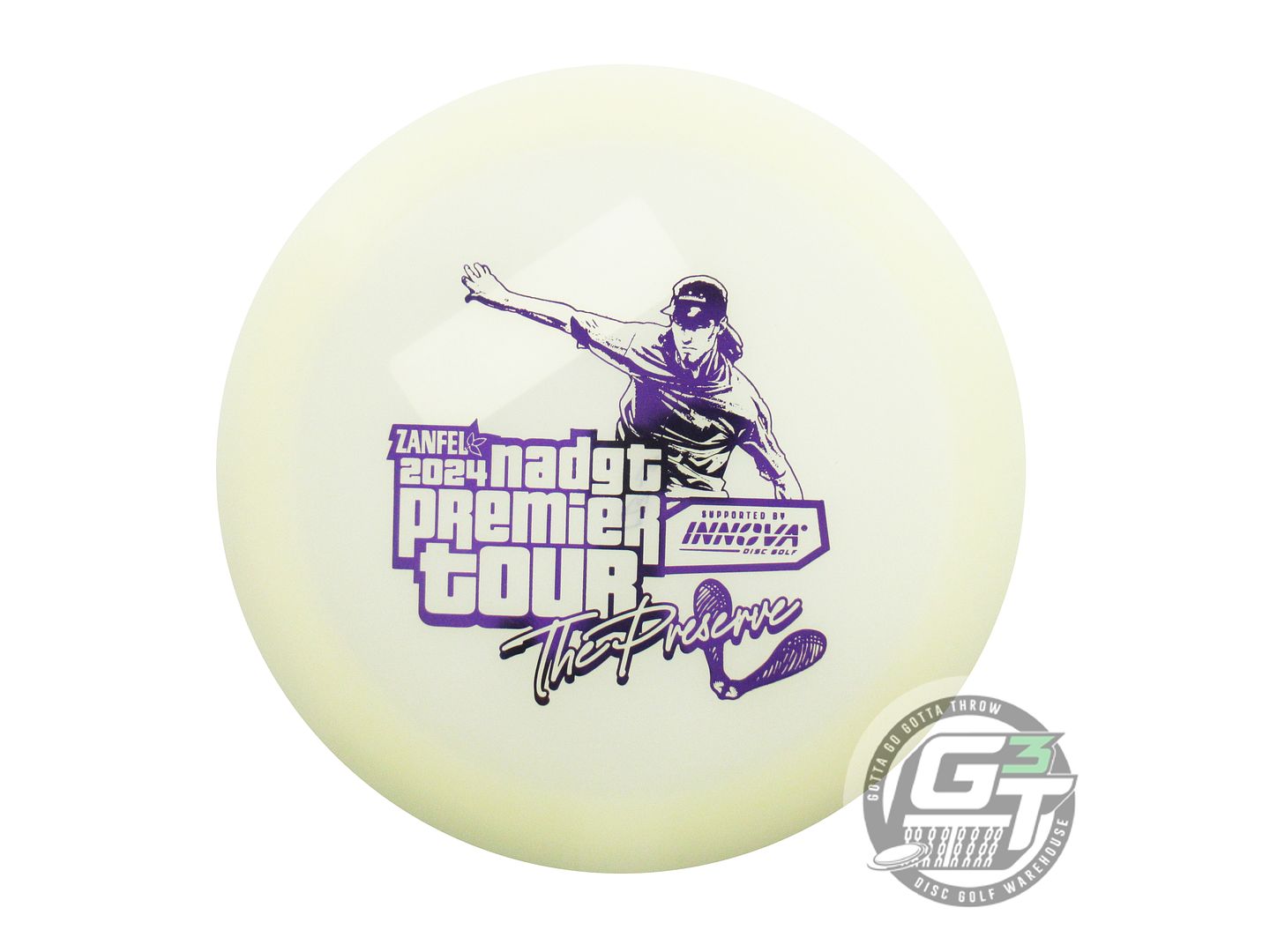 Innova Limited Edition 2024 NADGT at The Preserve Glow Champion Wraith Distance Driver Golf Disc (Individually Listed)