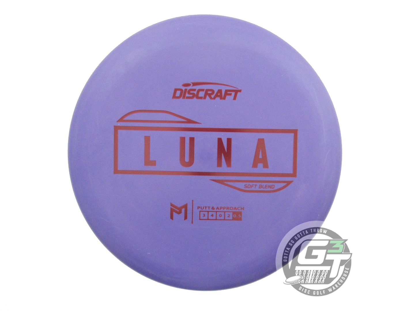 Discraft Paul McBeth Signature Putter Line Soft Luna Putter Golf Disc (Individually Listed)